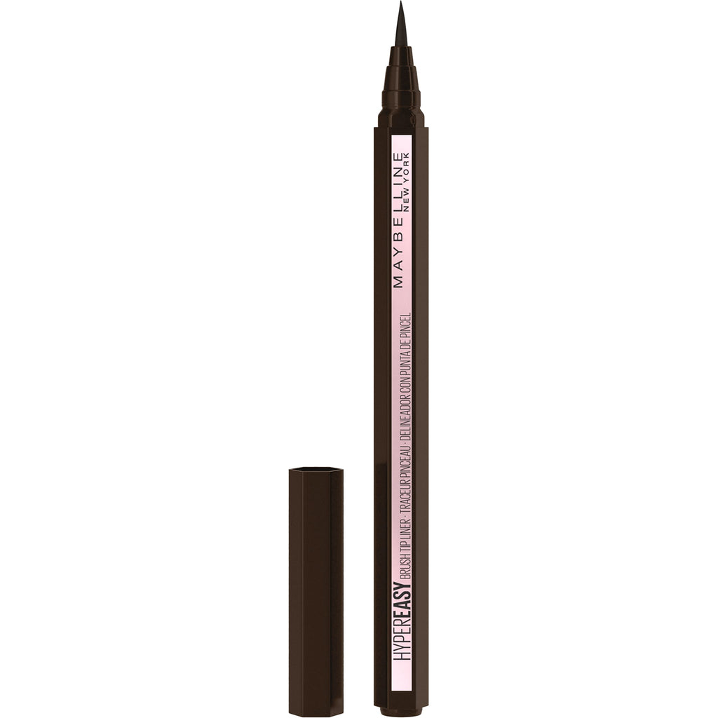Maybelline Hyper Easy Liquid Pen No-Skip Eyeliner, Satin Finish, Waterproof Formula, Pitch Black, 0.018 Fl Oz