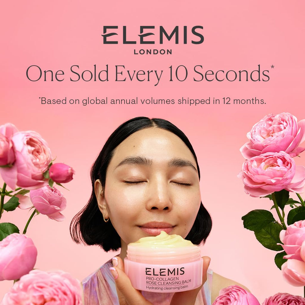 ELEMIS Pro-Collagen Cleansing Balm Makeup Remover, Hydrating Facial Cleanser, Oil Cleanser, Oil Makeup Remover, Deep Cleanse
