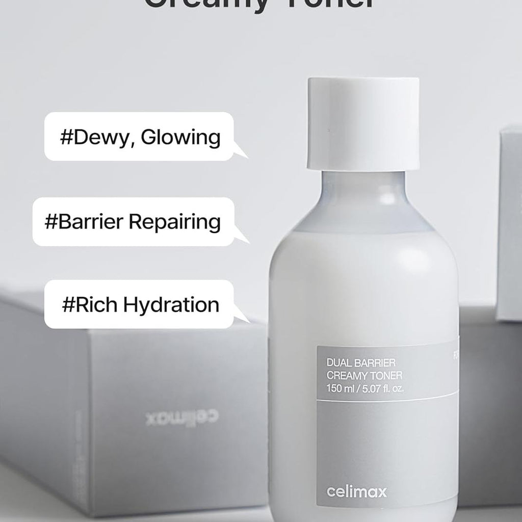 celimax Ji.Woo.Gae Heartleaf BHA Peeling Pad(60 Pads) + Dual Barrier Creamy Toner