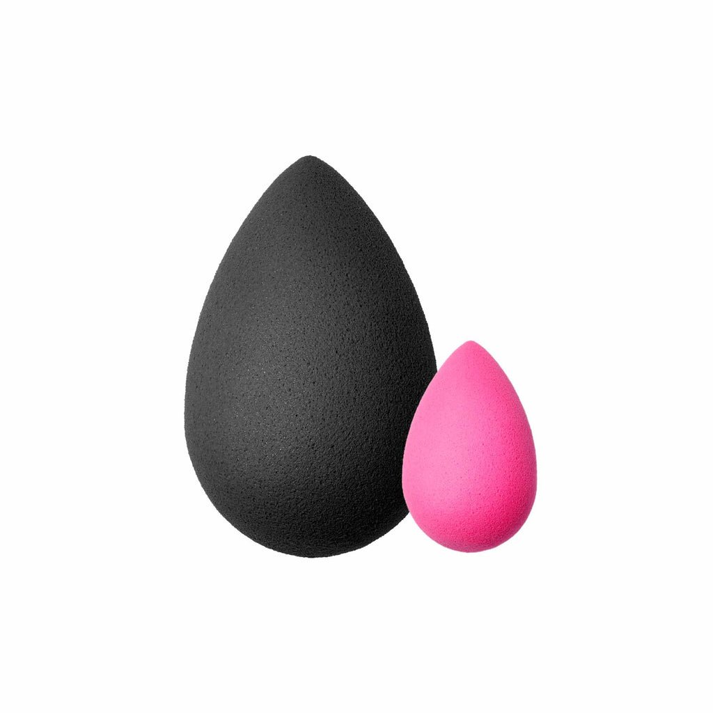 Beautyblender Foam Pop Blending Duo - Makeup Sponge Set with Original beautyblender & Micro Mini - Precise Application for Foundation, Concealer & Highlighter - Latex-Free, Reusable, Vegan