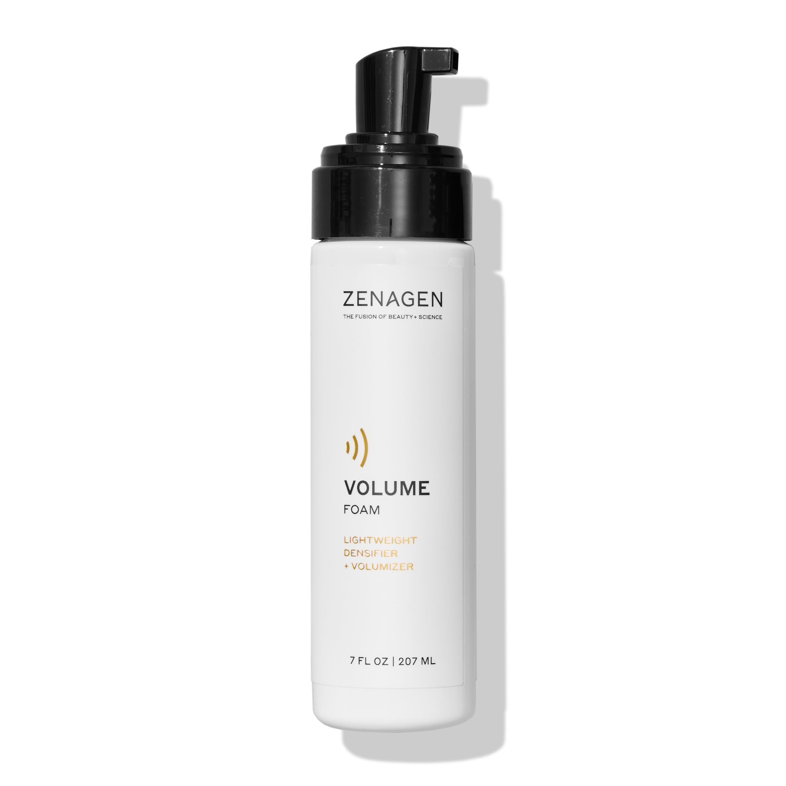 ZENAGEN Volume Foam | Lightweight Densifier + Volumizer, Boosts Hair Volume & Thickness, Provides Lightweight Hold, Nourishes & Strengthens Hair, Non-Greasy Plant-Based, Vegan, All Hair Types