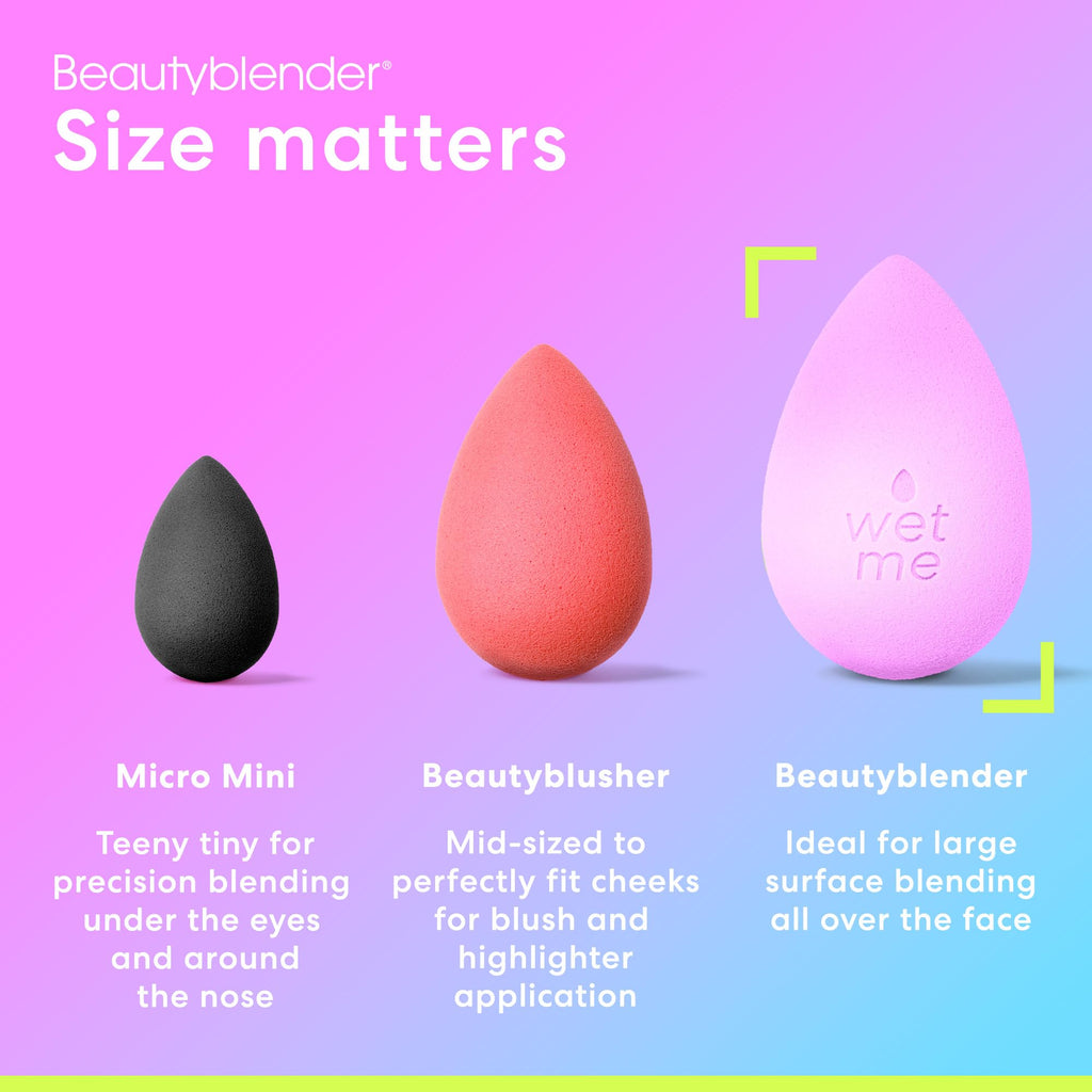 Beautyblender® | Bubble Beauty Blender Makeup Sponge, Super-Soft Foam Easily Blends Foundations, Powders & Creams, Made in USA, Reusable, Washable, Streak Free Application, Vegan, Cruelty Free