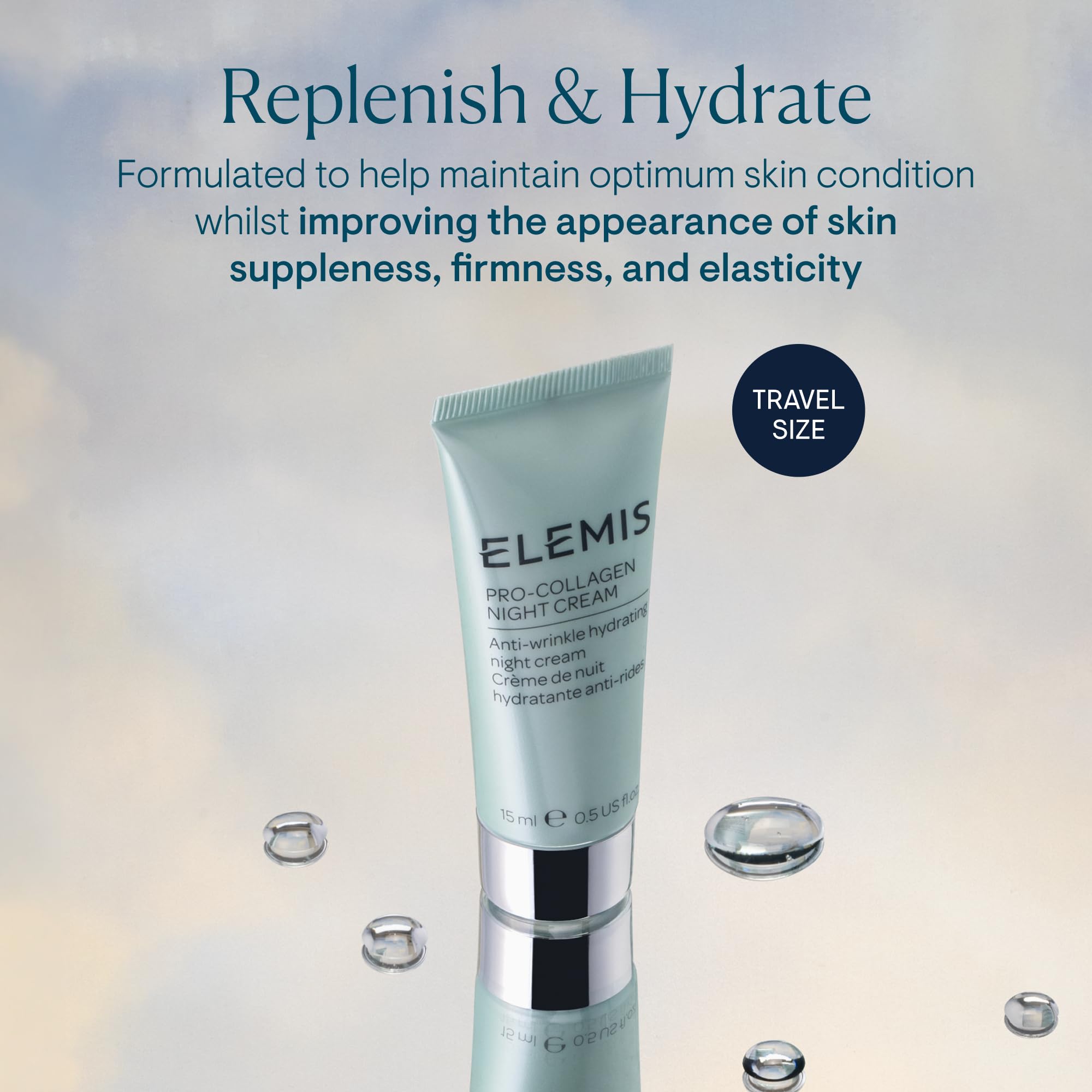 ELEMIS Pro-Collagen Night Cream for Face, Ultra Rich Nightly Facial Moisturizer