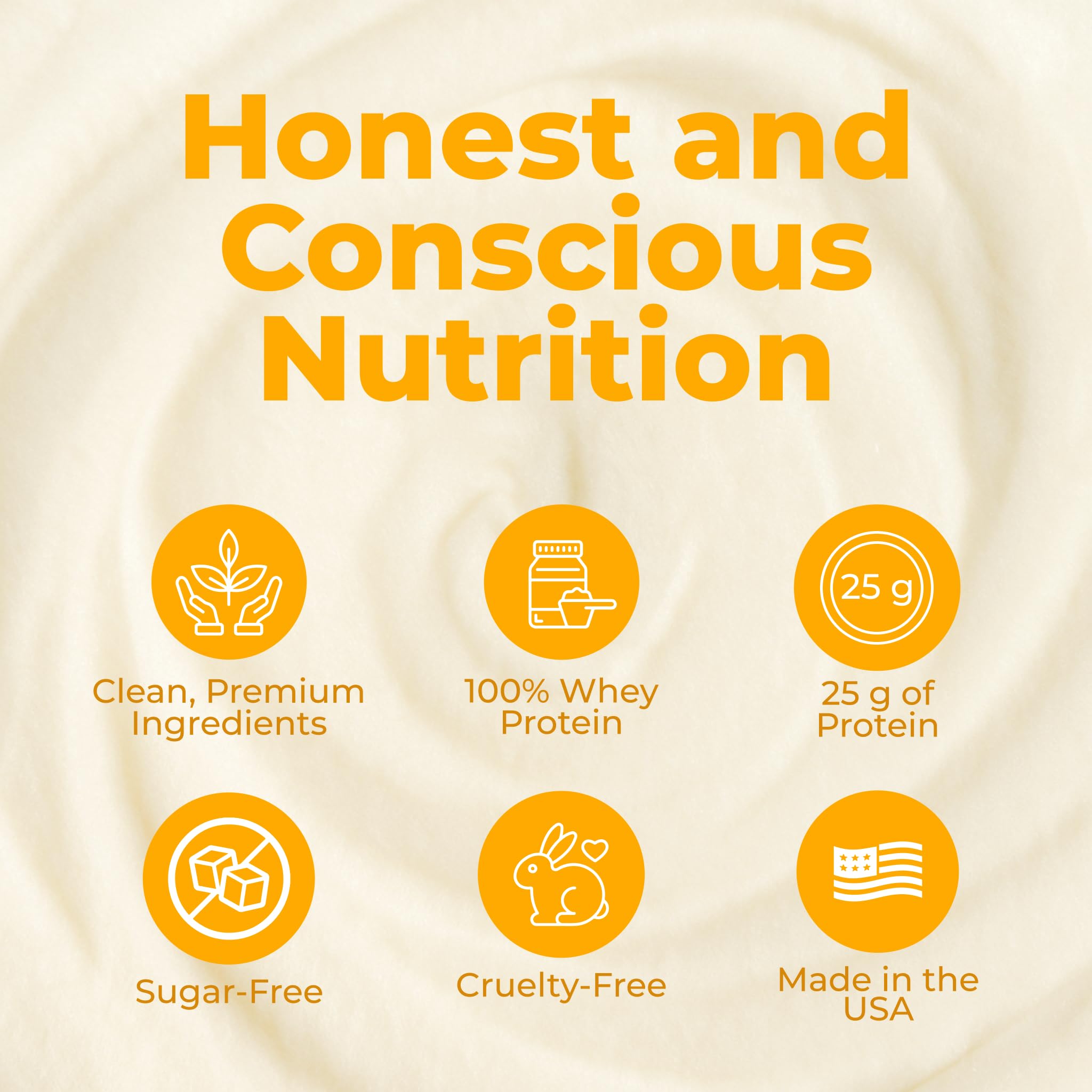 About Time Whey Protein Isolate Powder 25g Vanilla, Natural Ingredients, Non-GMO, Gluten-Free, Lactose-Free, Zero Sugar, Low Carb, 32 Servings