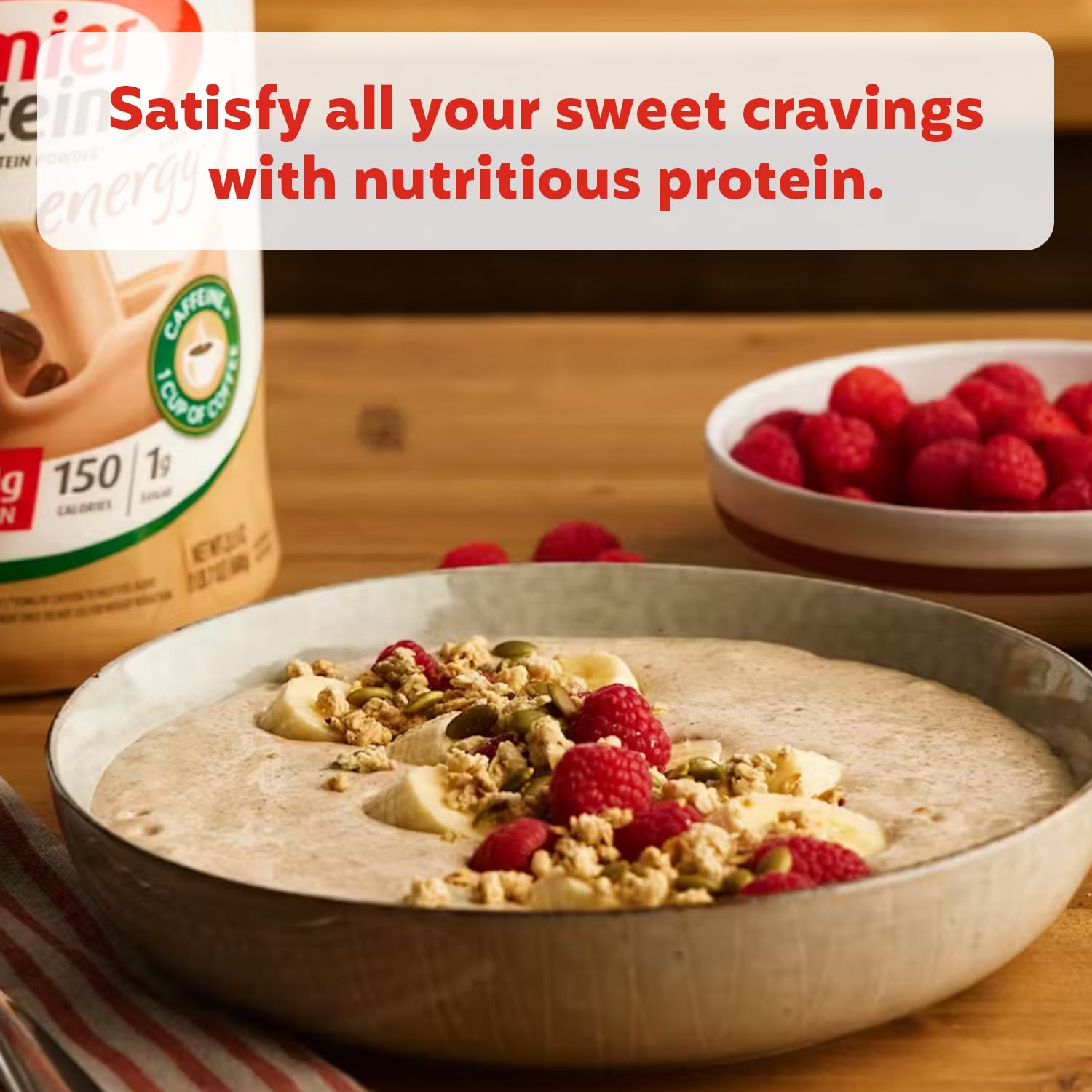 Premier Protein Powder, Vanilla Milkshake, 30g Protein, 1g Sugar, 100% Whey Protein, Keto Friendly, No Soy, Gluten Free, 23.3 oz, 17 Servings (Packaging May Vary)