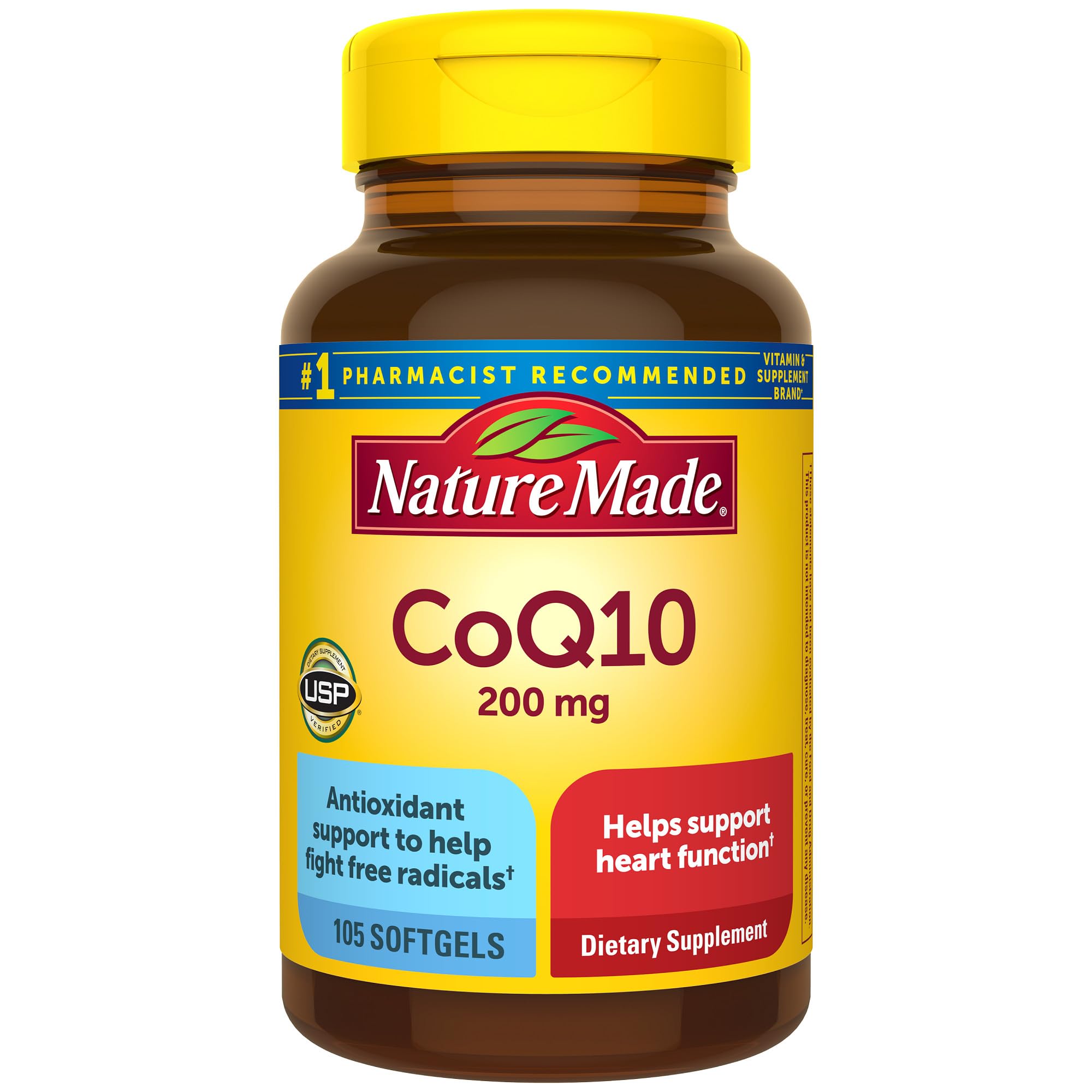 Nature Made CoQ10 200 mg Softgels (140 Count)