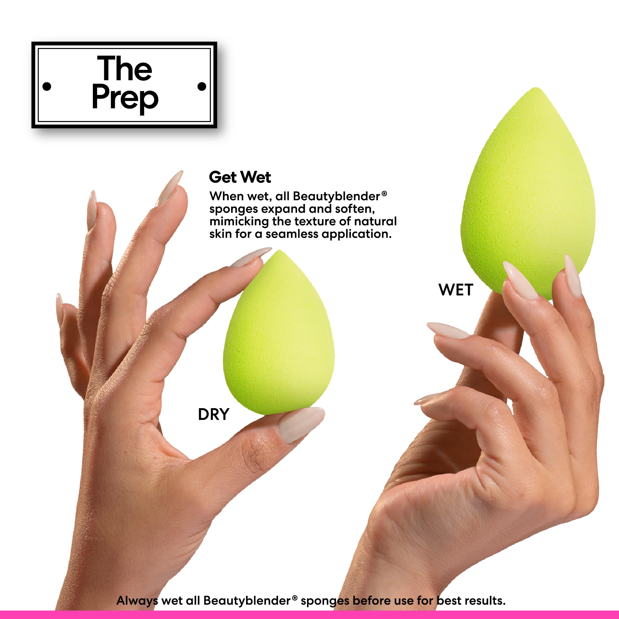 Beautyblender Foam Pop Blending Duo - Makeup Sponge Set with Original beautyblender & Micro Mini - Precise Application for Foundation, Concealer & Highlighter - Latex-Free, Reusable, Vegan