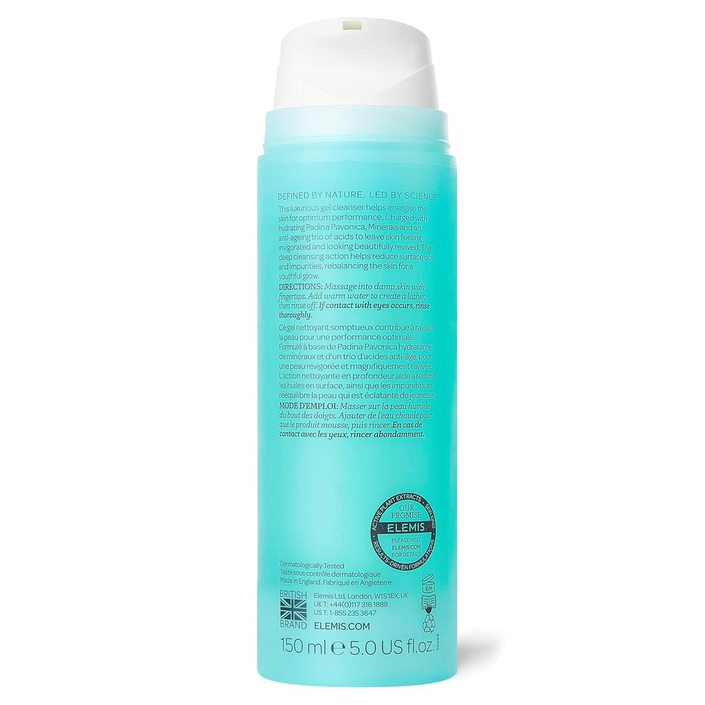 ELEMIS Pro-Collagen Energising Marine Cleanser 150ml – Anti-Aging Gel Face Wash To Purify, Energize & Refresh Skin with Magnesium & Zinc