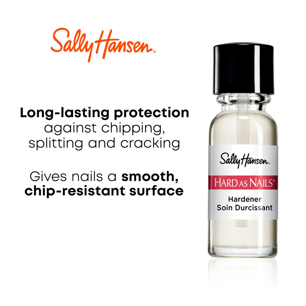 Sally Hansen Hard As Nails®, Natural Tint, Nail Strengthener, Nail Protectant