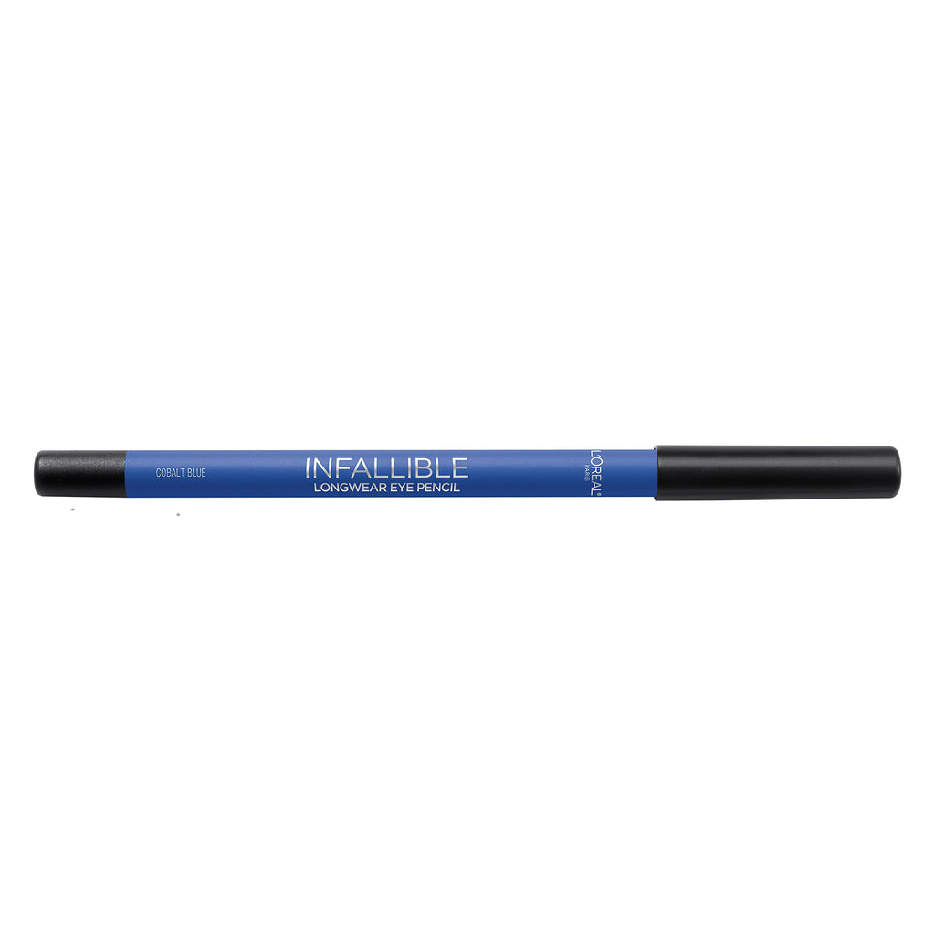 L'Oreal Paris Makeup Infallible Pro-Last Pencil Eyeliner, Waterproof and Smudge-Resistant, Glides on Easily to Create any Look, Black, 0.042 oz., 1 Count