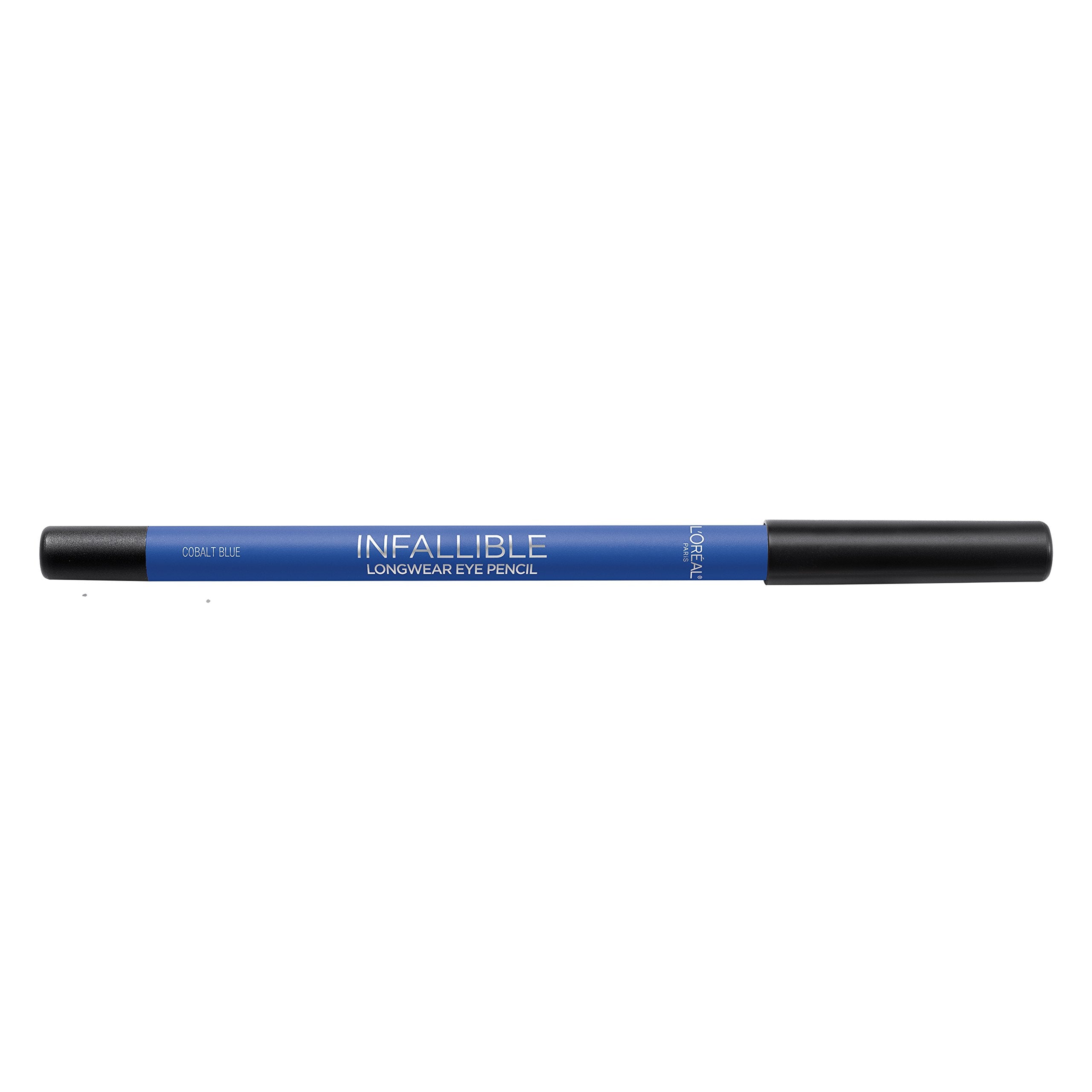 L'Oreal Paris Makeup Infallible Pro-Last Pencil Eyeliner, Waterproof and Smudge-Resistant, Glides on Easily to Create any Look, Black, 0.042 oz., 1 Count