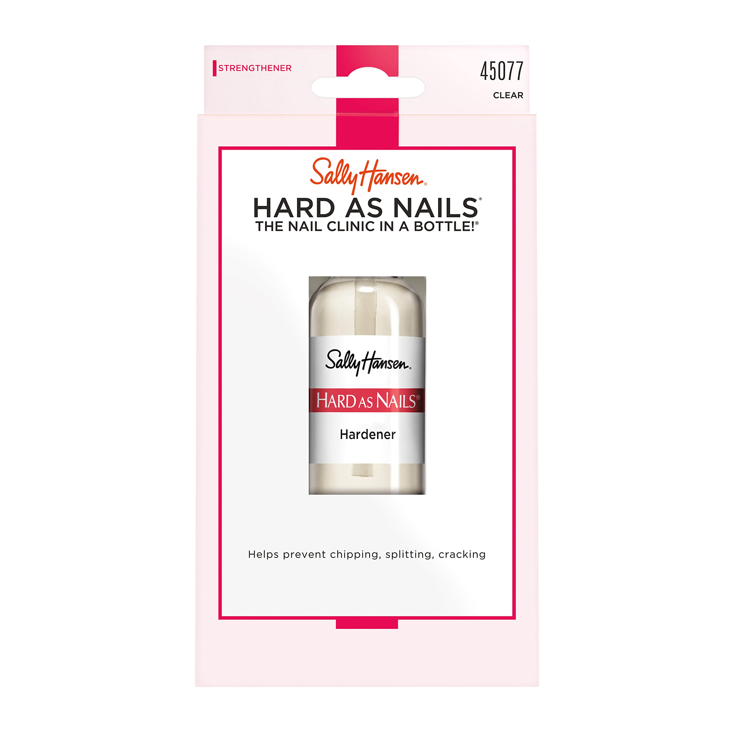 Sally Hansen Hard As Nails®, Natural Tint, Nail Strengthener, Nail Protectant