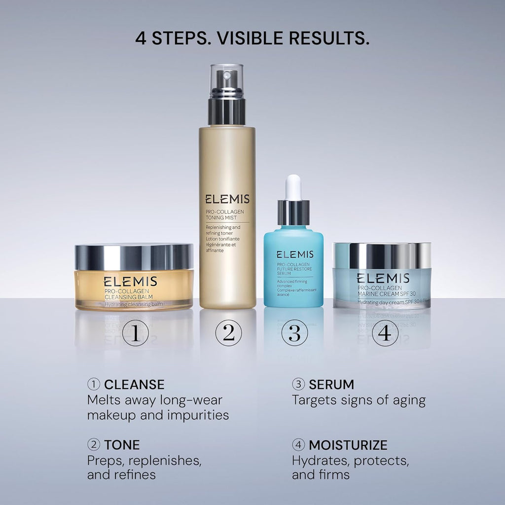 ELEMIS Pro-Collagen Toning Mist 150ml, Hydrating PHA Facial Mist to Refine Pores & Smooth Skin