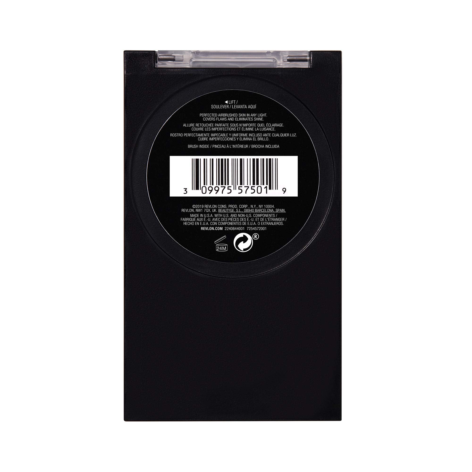 Revlon PhotoReady Blurring Face Powder Makeup, Longwear, Light-Medium Coverage, Stocking Stuffer for Her, Shine & Oil-Free, 020 Light Medium, 0.25 oz