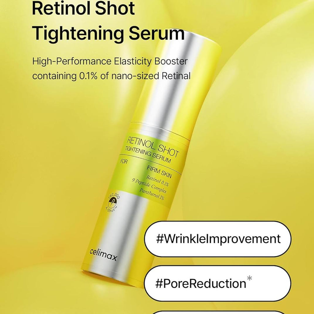 celimax Retinol Shot Serum 30ml + Retinal Shot Booster 15ml