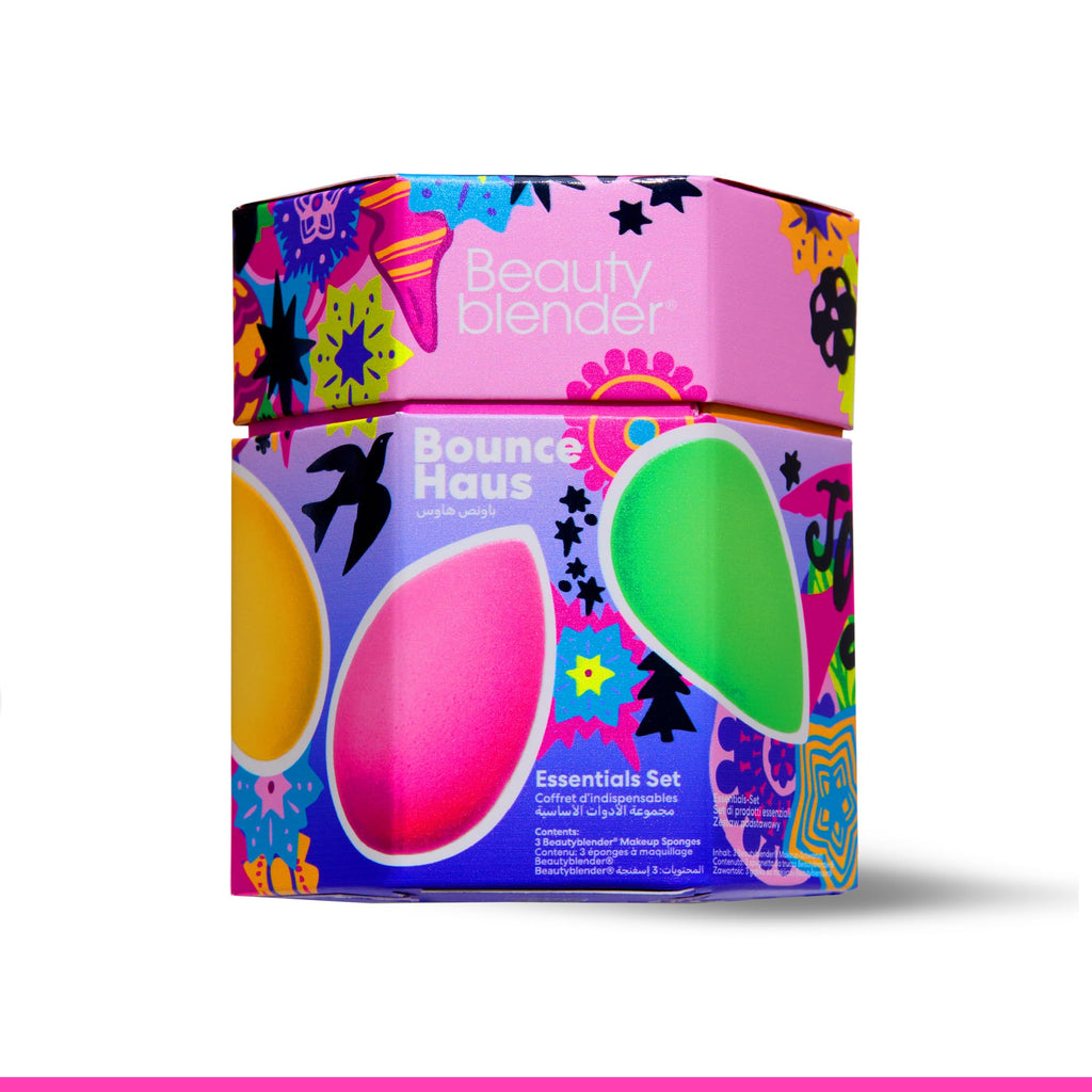 Beautyblender Foam Pop Blending Duo - Makeup Sponge Set with Original beautyblender & Micro Mini - Precise Application for Foundation, Concealer & Highlighter - Latex-Free, Reusable, Vegan