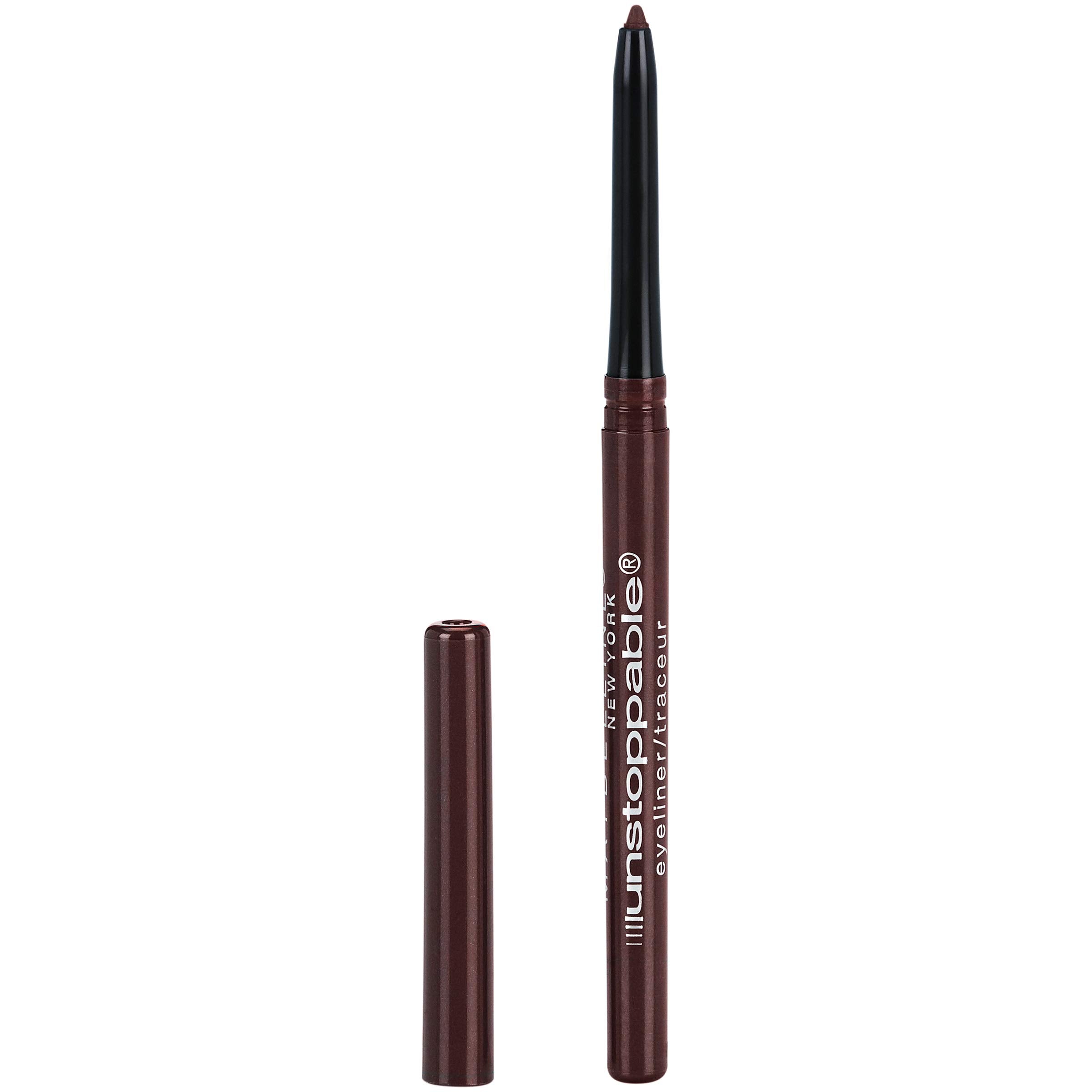 Maybelline Unstoppable Waterproof Mechanical Black Eyeliner Pencil, Easy to Apply, Smooth Glide, Up to 24 Hour Wear, Onyx