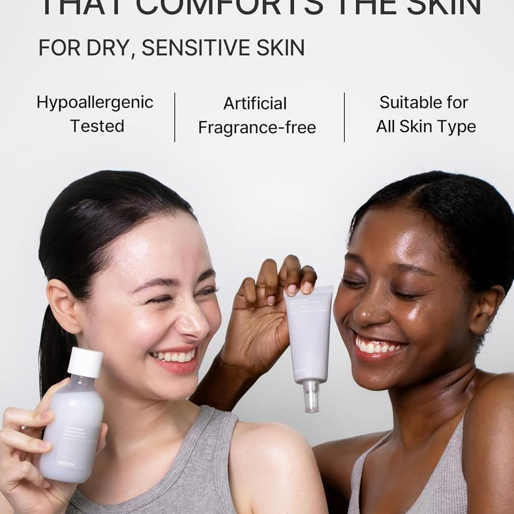 celimax Dual Barrier Trial Kit Travel Size, Gift Set | with Creamy Toner & Skin Wearable Cream, Travel Size, Mini-sized Gift Set, Ceramides, Peptide