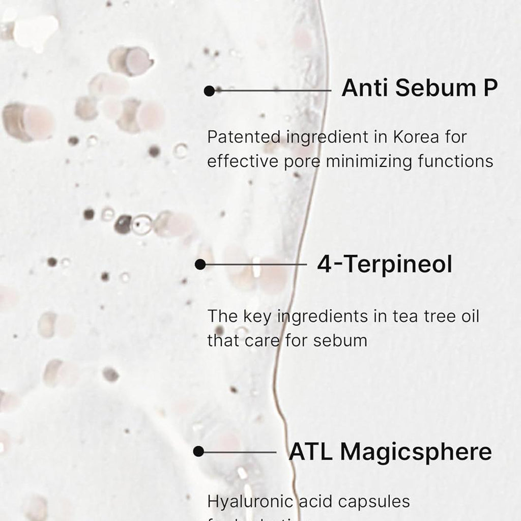 celimax Oil Control Capsule Essence | with Tea Tree Extract, For Sebum Reducing Serum, Mattifying, Hydrating, Moisturizing Mild Formula for Sensitive, 30ml
