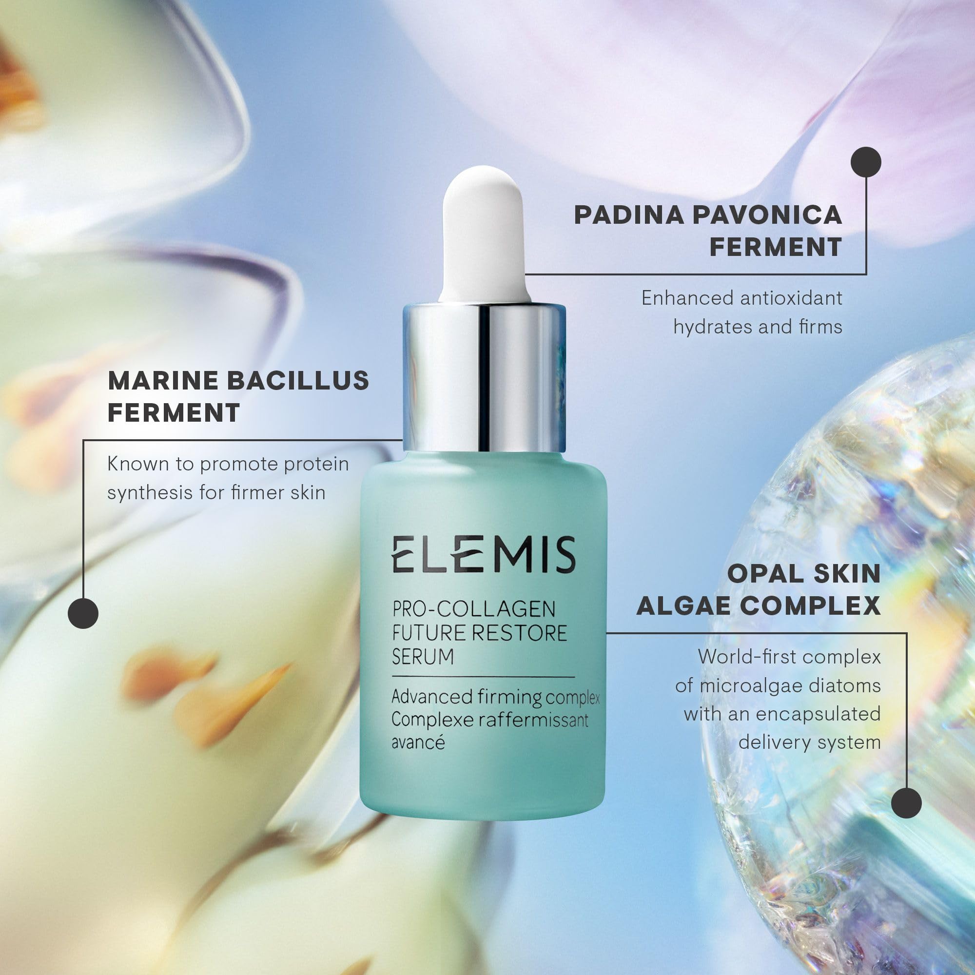 ELEMIS Pro-Collagen Future Restore Serum, Advanced Anti-Aging Serum to Firm, Restore & Smooth Skin