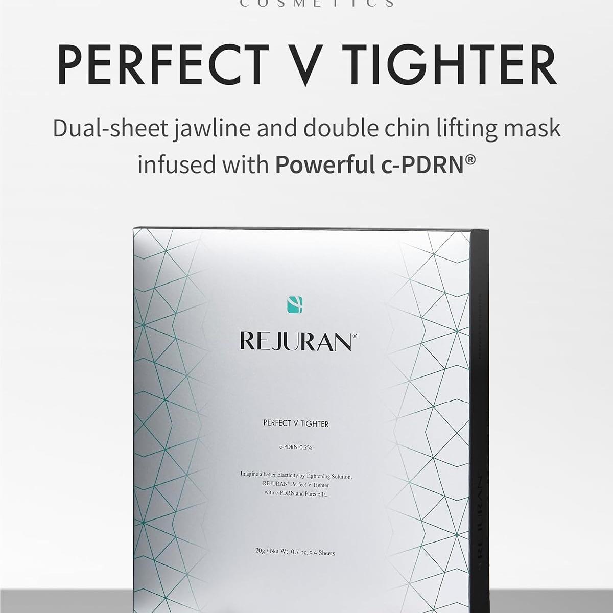 REJURAN® Premium Sheet Mask Bundle – Turnover Mask (5ea) + Skin Protection Mask (5ea) + Perfect V Tighter Dual-Sheet Mask (4ea) – Salmon DNA c-PDRN® for Hydration, Repair, Firming & Lifting