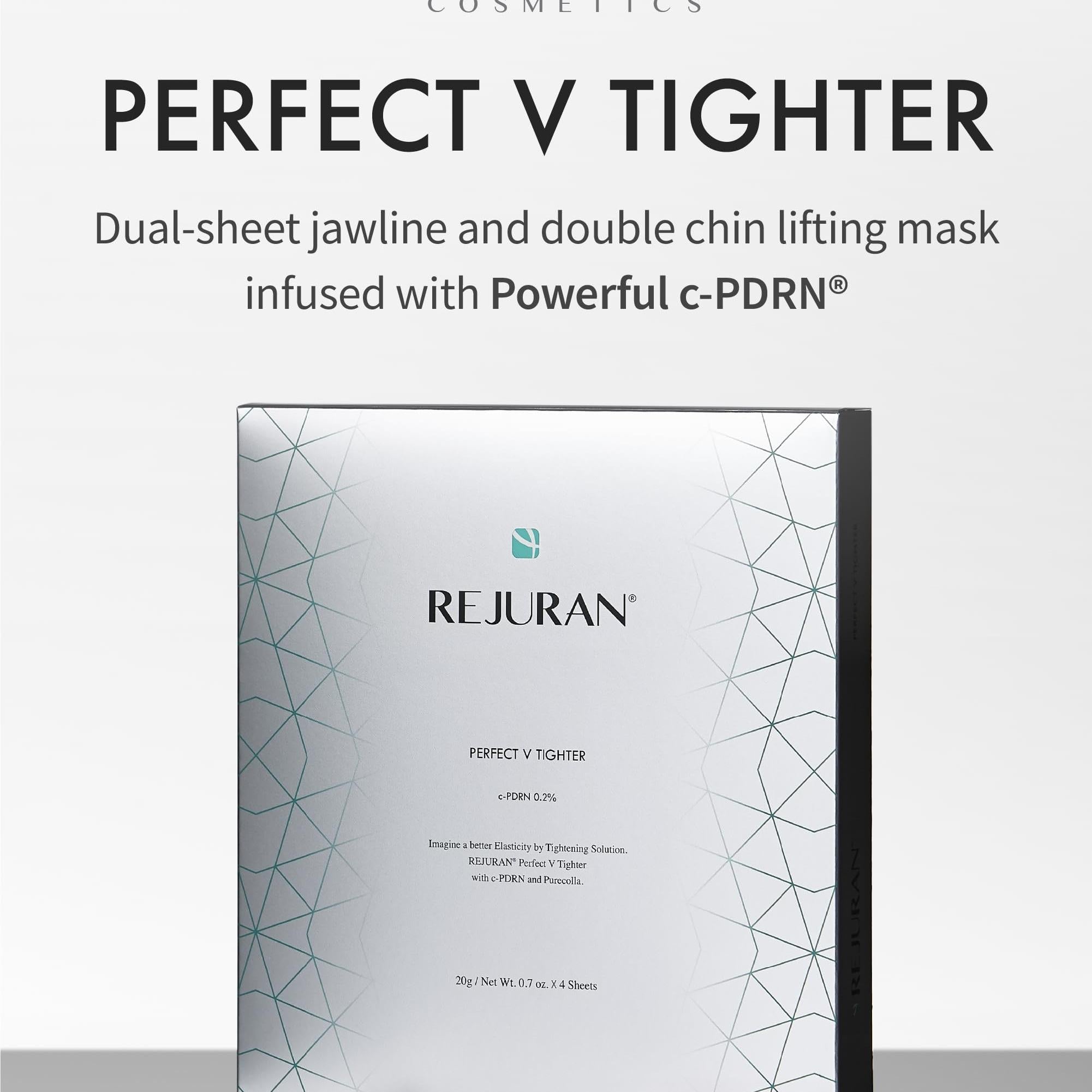 REJURAN® Turnover Mask, c-PDRN® (5ea) – Original Salmon DNA for Firming, Hydration, Repairing & Revitalizing. Achieve Youthful, Radiant Skin. Korean Skincare. Ultra Microfiber Sheet Mask