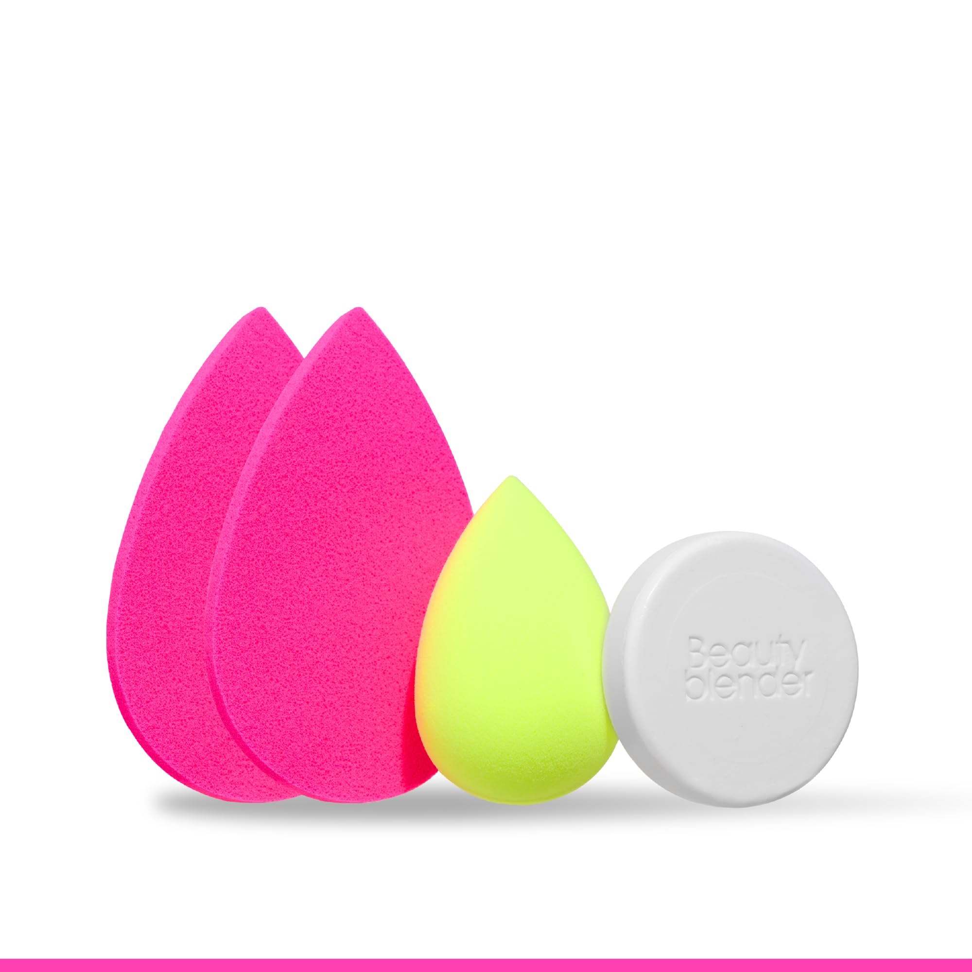 Beautyblender Foam Pop Blending Duo - Makeup Sponge Set with Original beautyblender & Micro Mini - Precise Application for Foundation, Concealer & Highlighter - Latex-Free, Reusable, Vegan