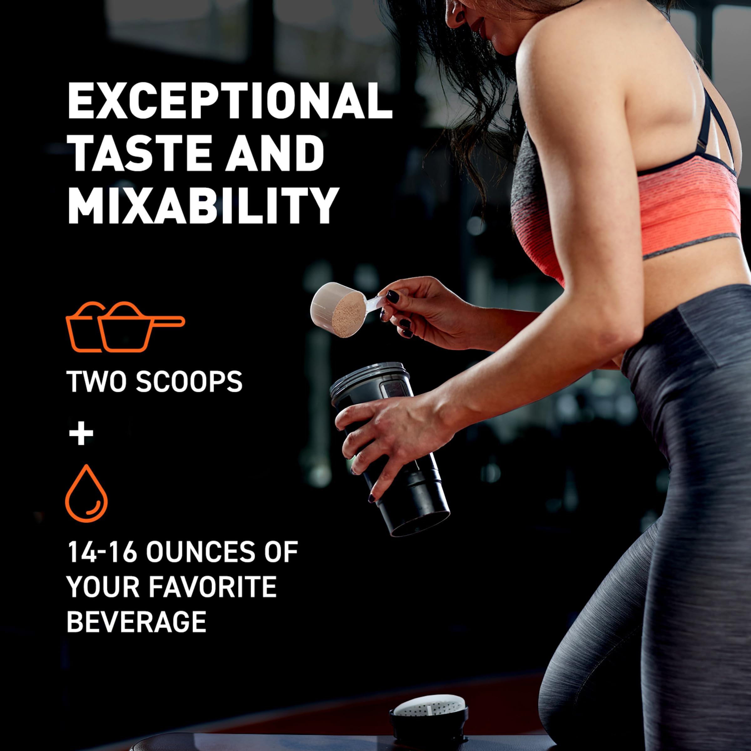 Body Fortress Super Advanced Whey Protein Powder, Chocolate, Immune Support (1), Vitamins C & D Plus Zinc, 3.9 lbs.