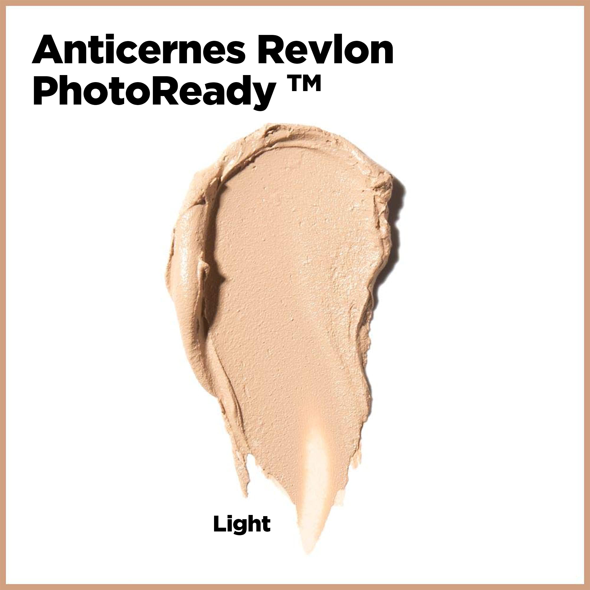 Revlon Concealer Stick, PhotoReady Face Makeup for All Skin Types, Longwear Medium- Full Coverage with Creamy Finish, Lightweight Formula, 003 Light Medium, 0.11 Oz