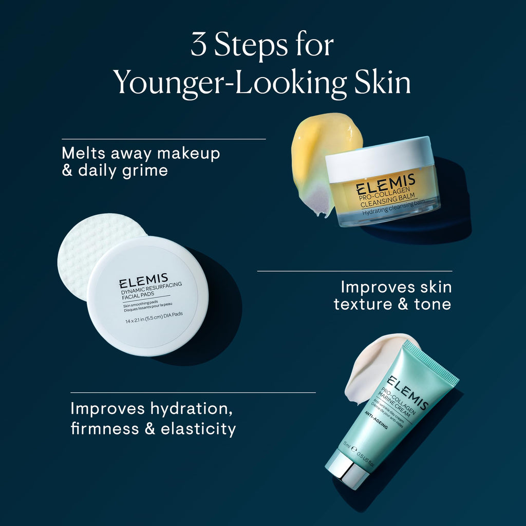 ELEMIS Pro-Collagen Marine Cream, Lightweight Anti-Wrinkle Daily Facial Moisturizer