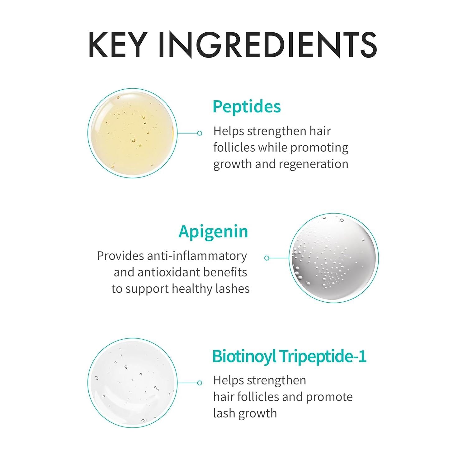 REJURAN Advanced Lash Enhancing Booster (3ml) - Eyelash Growth Serum for Fuller, Stronger, Healthier Lashes with Biotin and c-PDRN®.