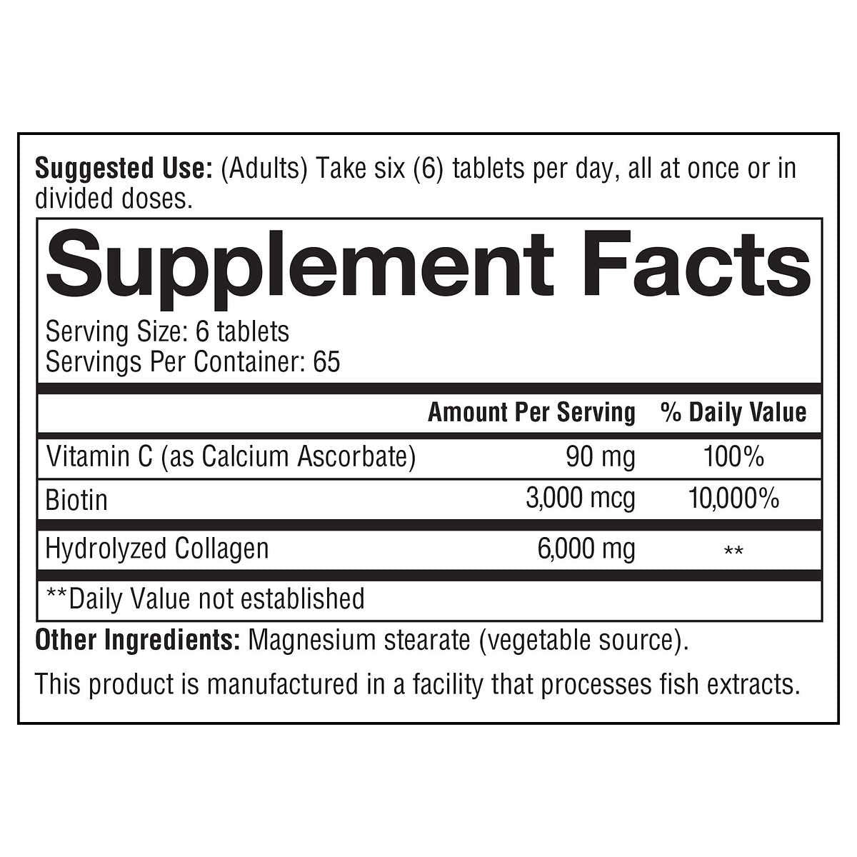 Youtheory Collagen Advanced Formula Tablets - 390 ct (2-Pack for 780 Ct)