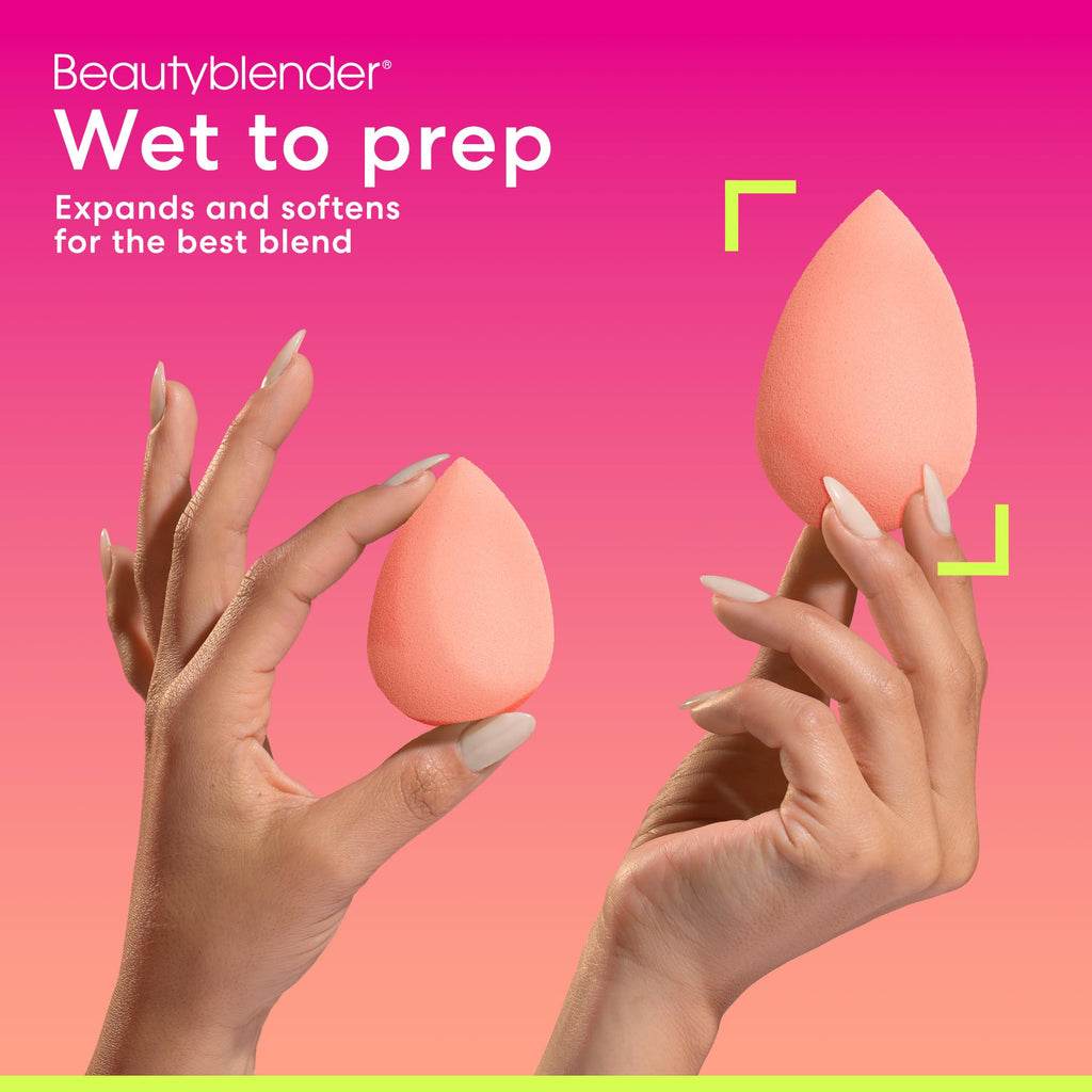Beautyblender® | Bubble Beauty Blender Makeup Sponge, Super-Soft Foam Easily Blends Foundations, Powders & Creams, Made in USA, Reusable, Washable, Streak Free Application, Vegan, Cruelty Free
