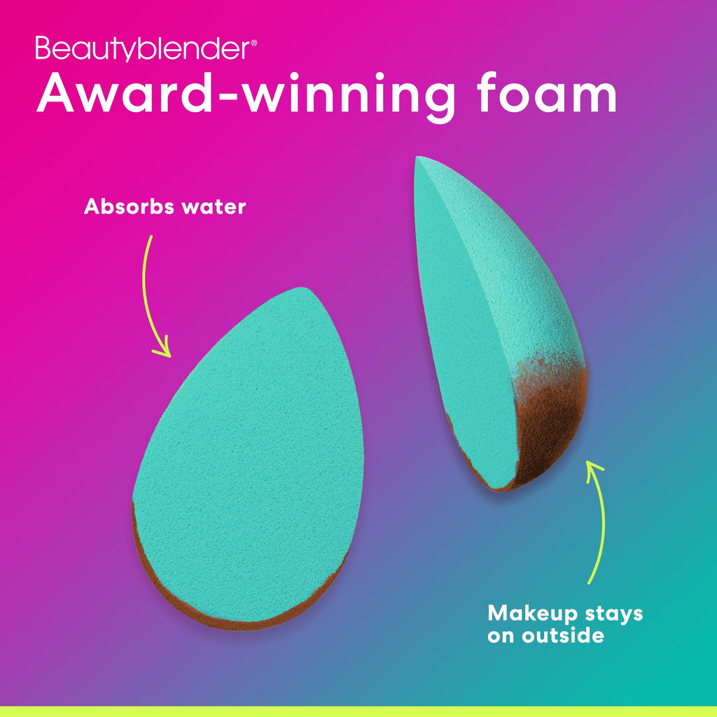 Beautyblender® | Bubble Beauty Blender Makeup Sponge, Super-Soft Foam Easily Blends Foundations, Powders & Creams, Made in USA, Reusable, Washable, Streak Free Application, Vegan, Cruelty Free