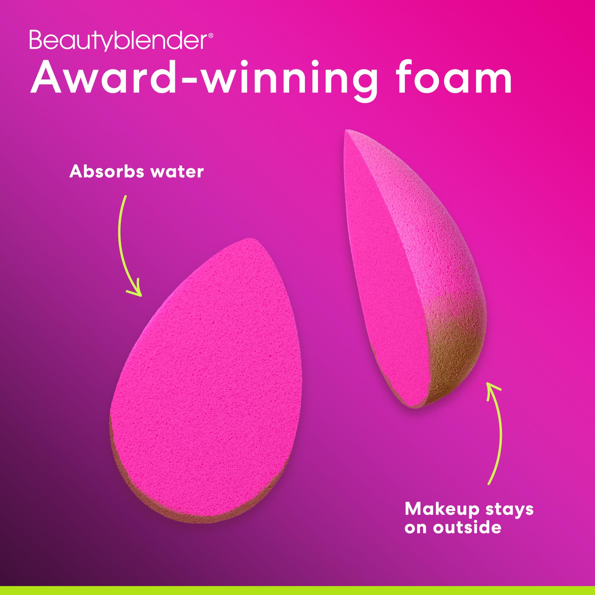 Beautyblender® | Discovery Kit - Makeup Sponge & Makeup Sponge Cleaner, Portable Protection Case, Professional Blending Application, Vegan & Cruelty Free, Made in the USA