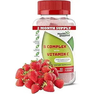 Orgain B-Complex - 60 Count (Strawberry)