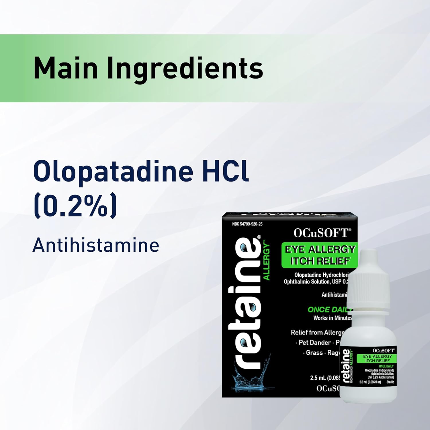 Retaine Allergy Eye Drops 2.5ml