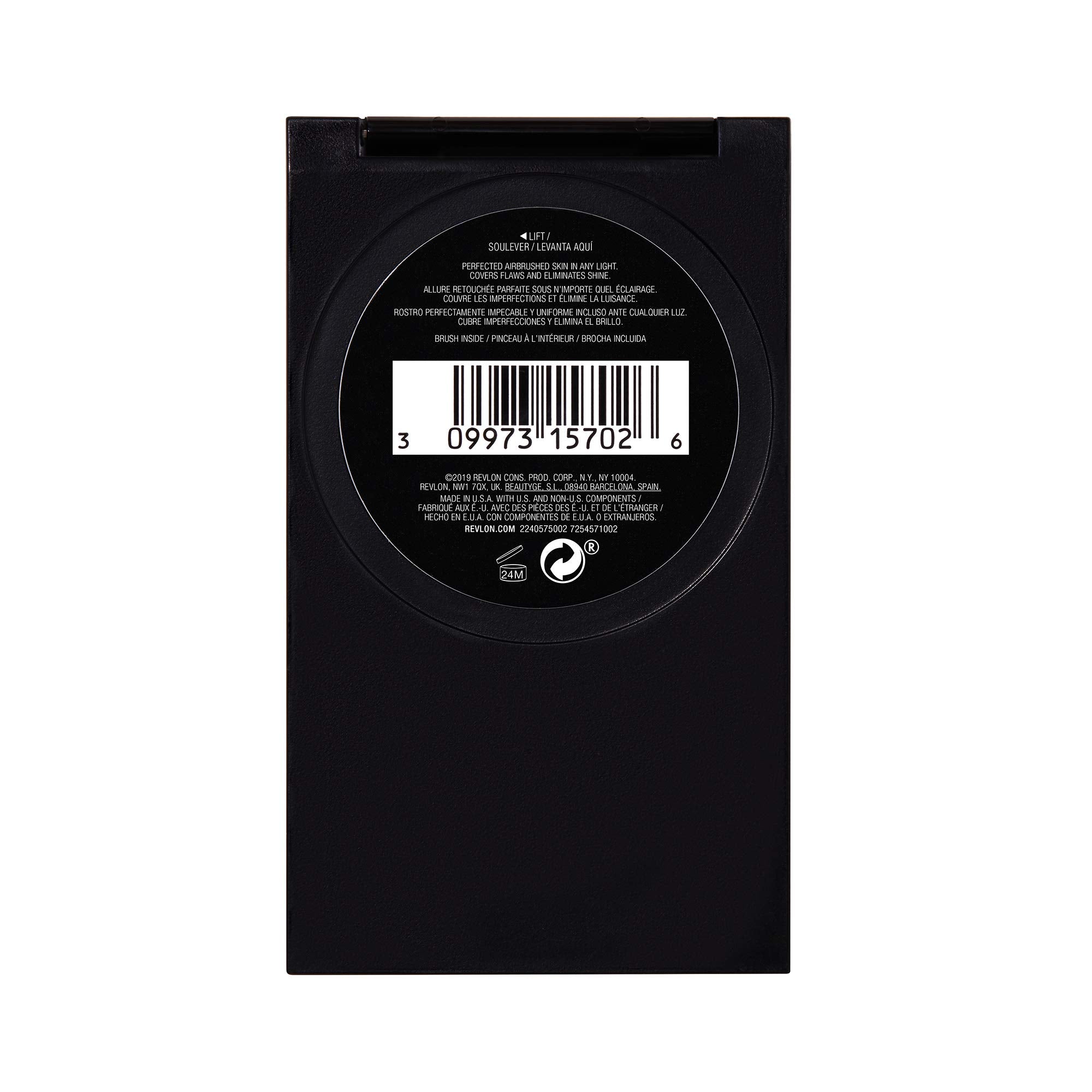 Revlon PhotoReady Blurring Face Powder Makeup, Longwear, Light-Medium Coverage, Stocking Stuffer for Her, Shine & Oil-Free, 020 Light Medium, 0.25 oz