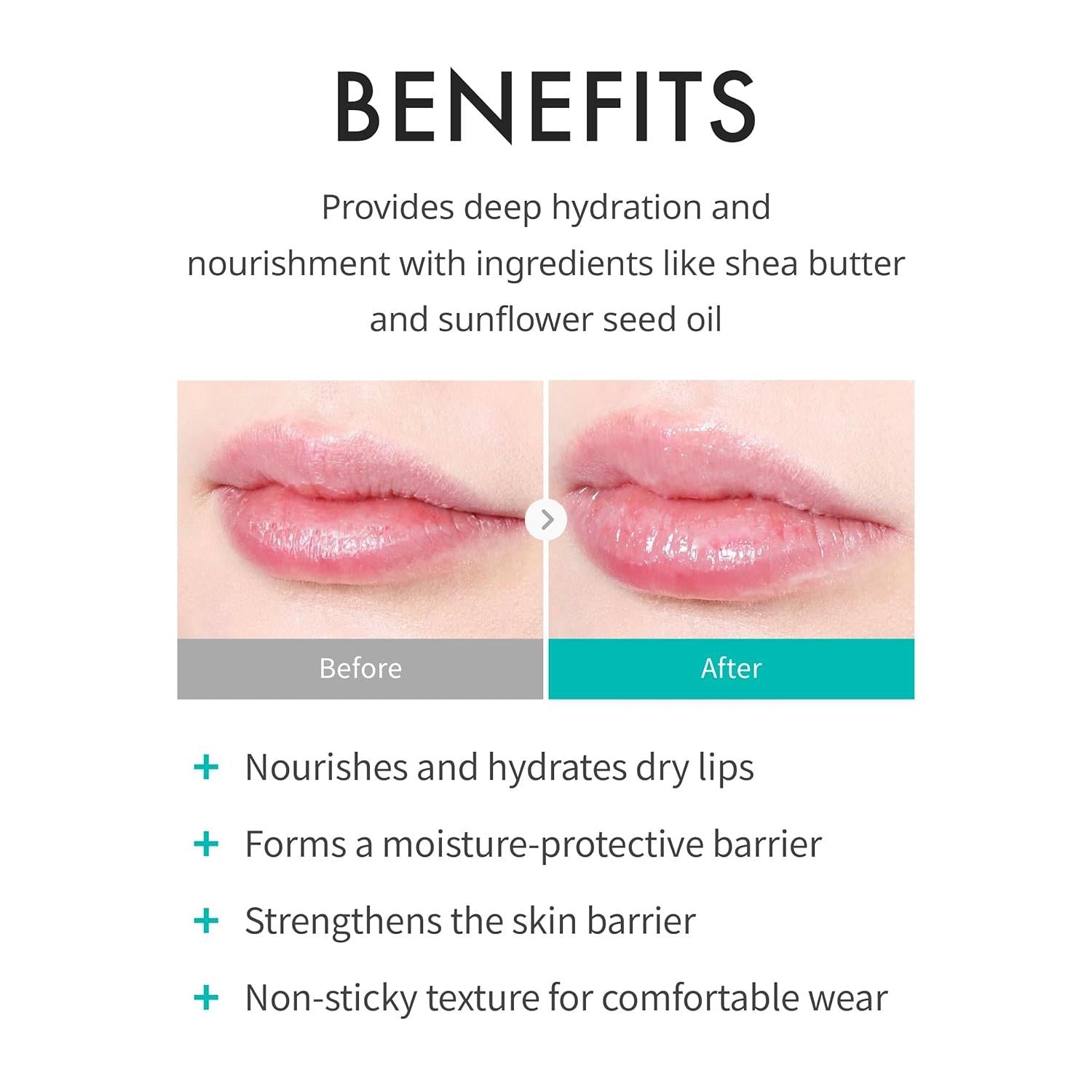 REJURAN® Calming Lip Balm, c-PDRN® – Deep Moisturizing & Soothing Care for Dry, Chapped Lips with Shea Butter & Jojoba Ester, Non-Sticky Formula. Gentle on All Skin Types, Korean Lip Care. (3.7g)