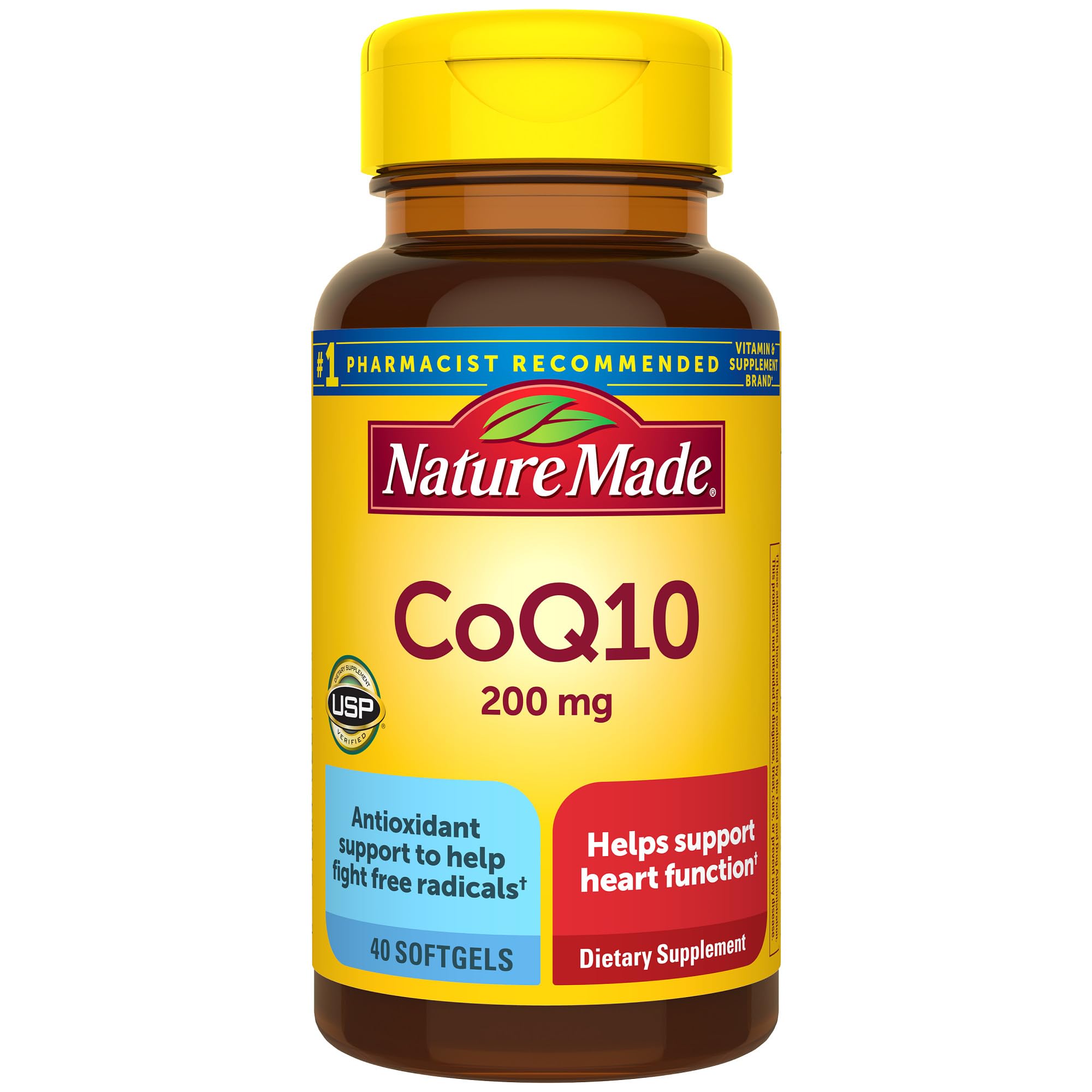 Nature Made CoQ10 200 mg Softgels (140 Count)