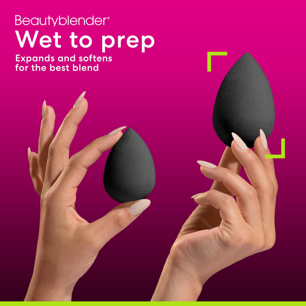 Beautyblender® | Original Pink Beauty Blender 2-Piece Bundle for Blending Foundations, Powders, and Creams, Super-Soft Foam for Streak-Free Application, Made in the USA, Reusable, Washable
