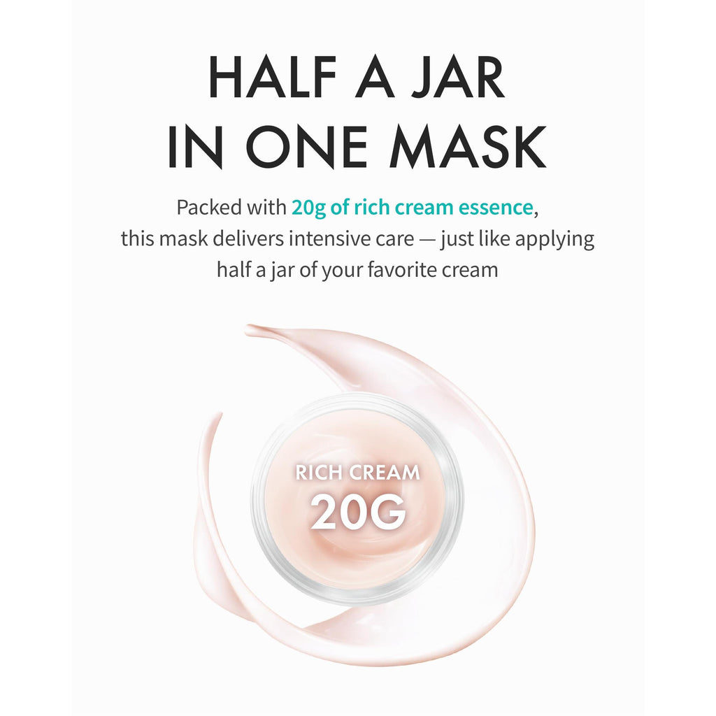 REJURAN® Turnover Mask, c-PDRN® (5ea) – Original Salmon DNA for Firming, Hydration, Repairing & Revitalizing. Achieve Youthful, Radiant Skin. Korean Skincare. Ultra Microfiber Sheet Mask