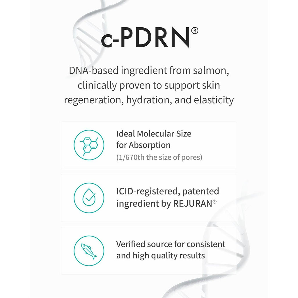 REJURAN® Turnover Skincare Bundle – Turnover Cream Enhanced + Turnover Active Cream Enhanced (2 x 1.69 fl oz) – Salmon DNA c-PDRN® Face Moisturizers for Regeneration, Elasticity, Collagen, Firming