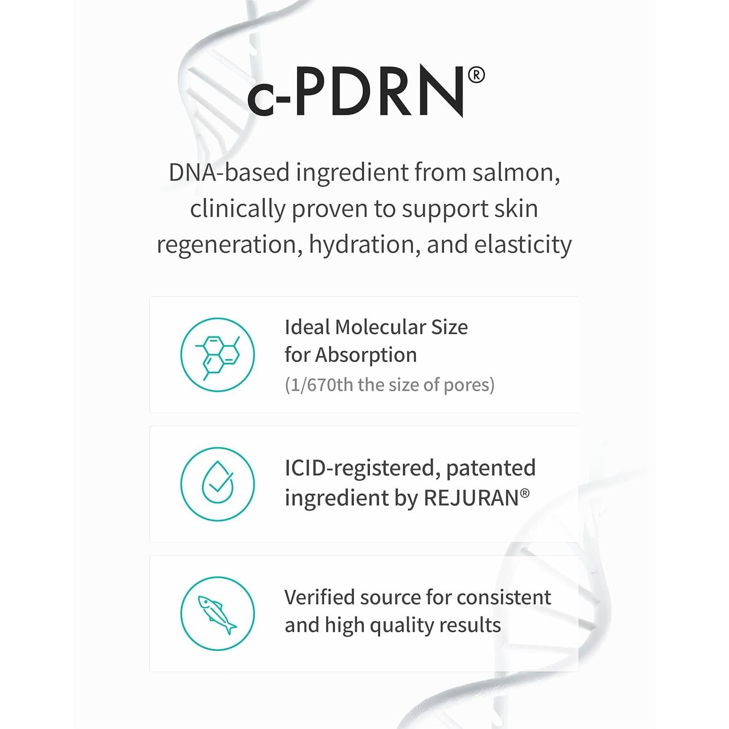 REJURAN® Turnover Skincare Bundle – Turnover Cream Enhanced + Turnover Active Cream Enhanced (2 x 1.69 fl oz) – Salmon DNA c-PDRN® Face Moisturizers for Regeneration, Elasticity, Collagen, Firming