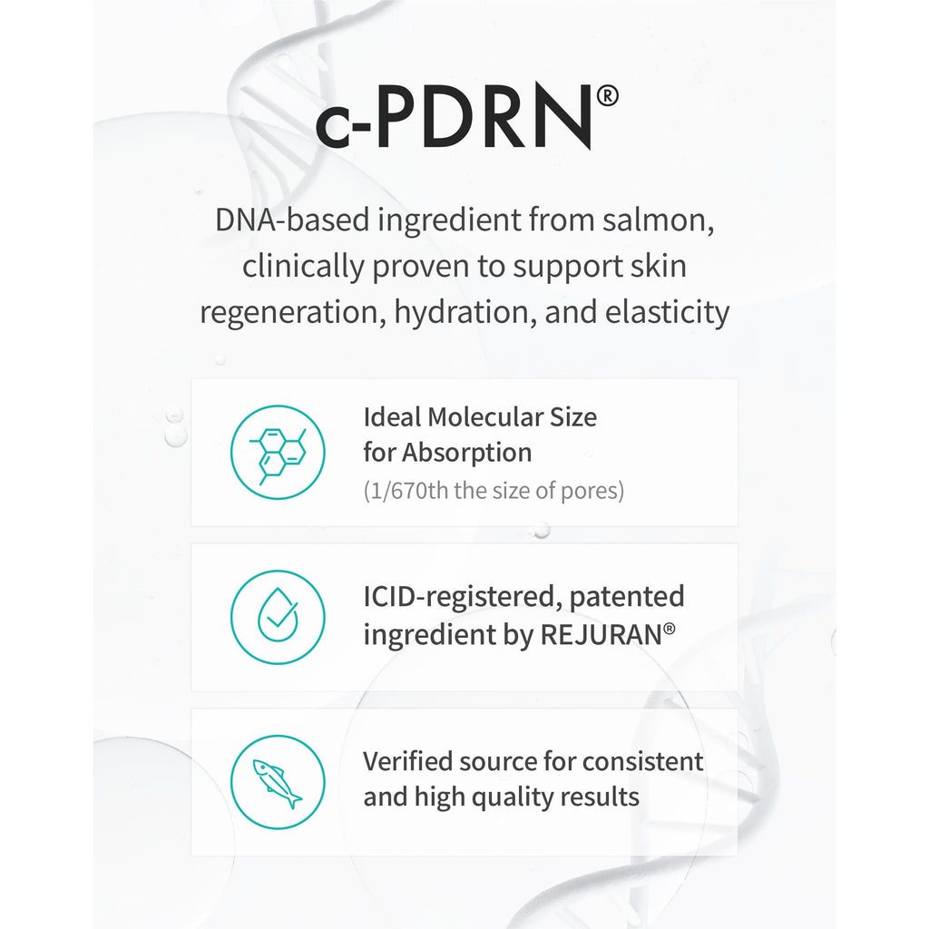 REJURAN® Turnover Mask, c-PDRN® (5ea) – Original Salmon DNA for Firming, Hydration, Repairing & Revitalizing. Achieve Youthful, Radiant Skin. Korean Skincare. Ultra Microfiber Sheet Mask