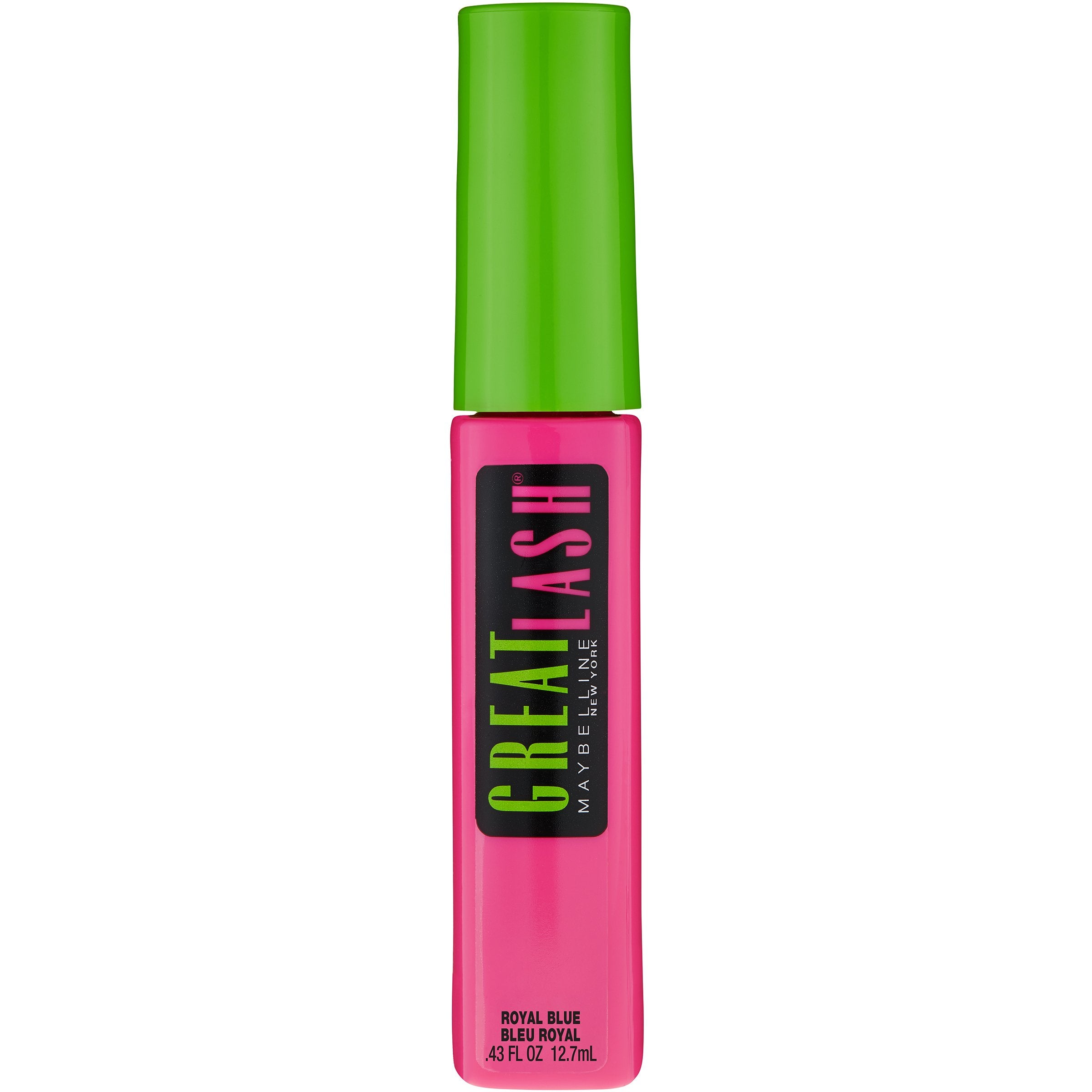 Maybelline Great Lash Washable Mascara Makeup, Volumizing Lash-Doubling Formula That Conditions As It Thickens, Blackest Black, 1 Count