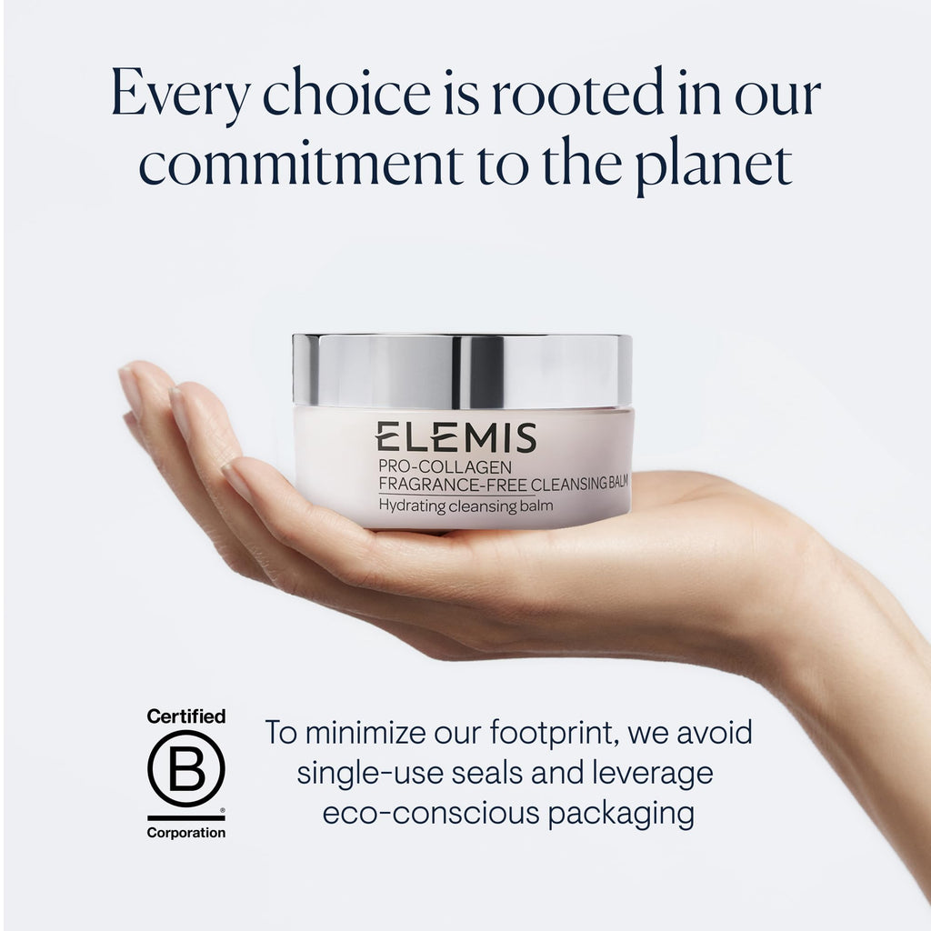 ELEMIS Pro-Collagen Cleansing Balm Makeup Remover, Hydrating Facial Cleanser, Oil Cleanser, Oil Makeup Remover, Deep Cleanse