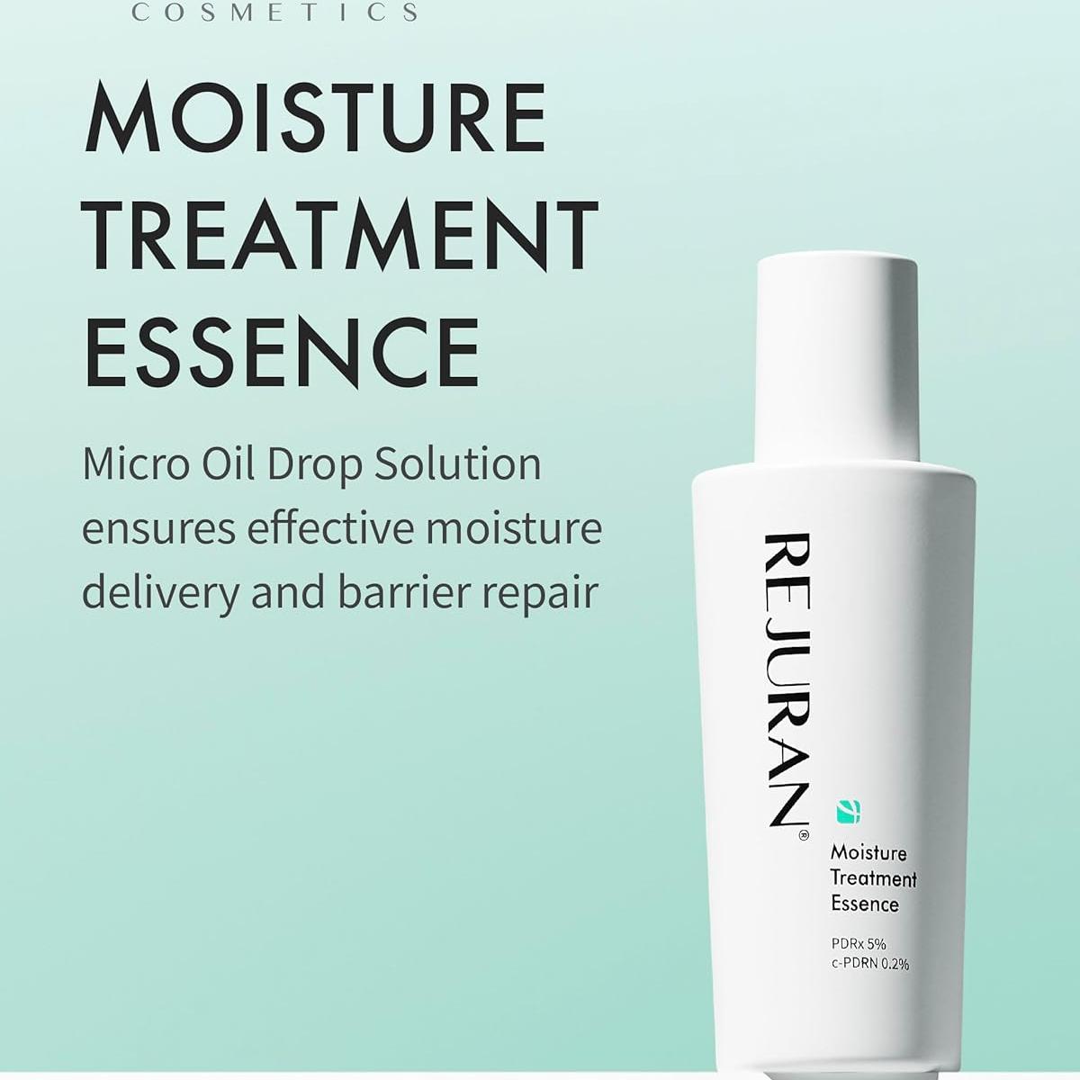 REJURAN® Moisture Treatment Essence, c-PDRN® - Hydrating Face Serum for Long-Lasting Moisture and Skin Barrier Support with PDRx (2.46 fl oz)
