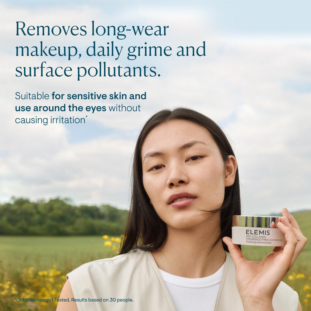 ELEMIS Pro-Collagen Cleansing Balm Makeup Remover, Hydrating Facial Cleanser, Oil Cleanser, Oil Makeup Remover, Deep Cleanse