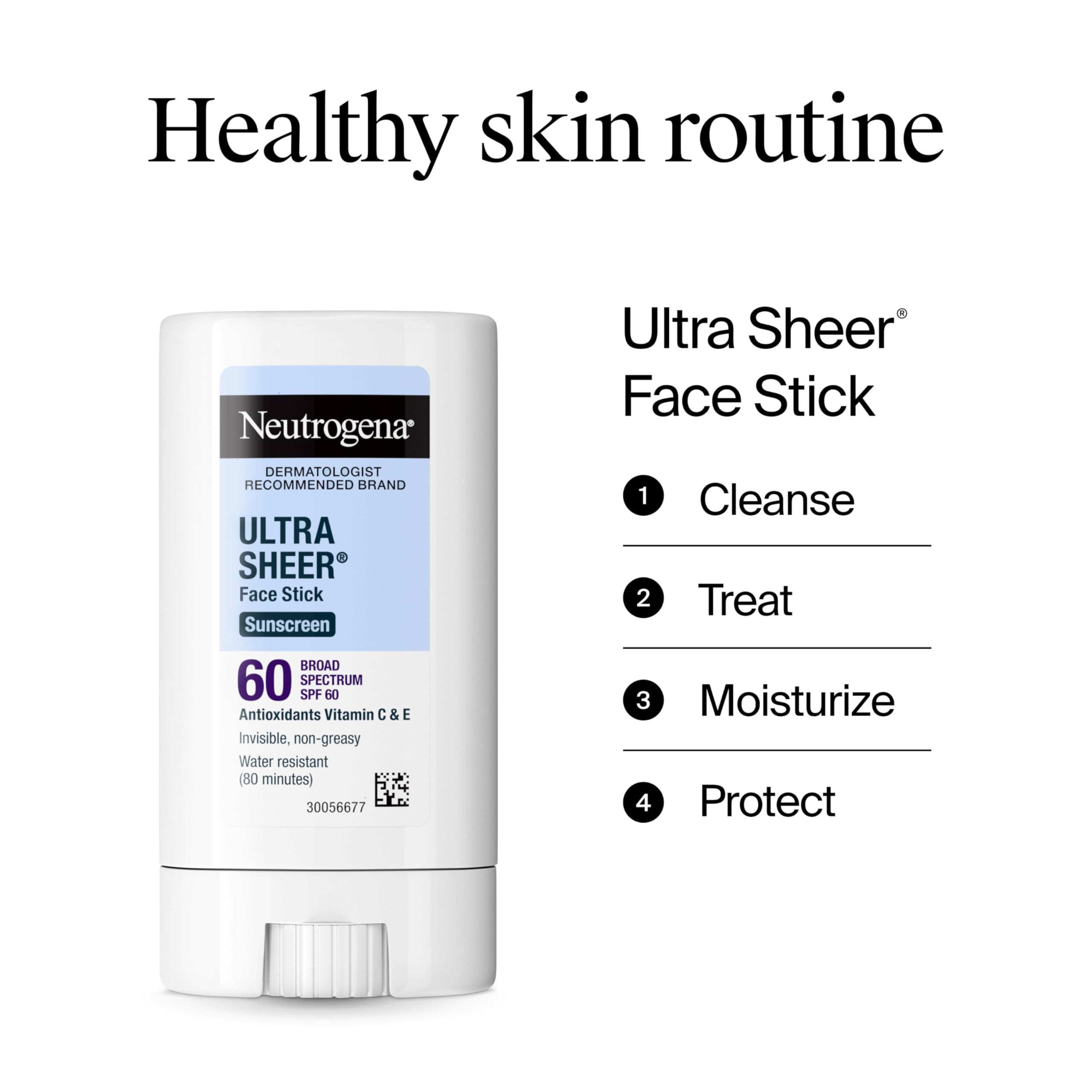 Neutrogena Ultra Sheer Dry-Touch Sunscreen Lotion SPF 70, Broad Spectrum, Water Resistant 80 Min, Oil-Free, Oxybenzone-Free, Non-Comedogenic, Matte Finish, Body Sunscreen, Travel Size 3 Fl Oz